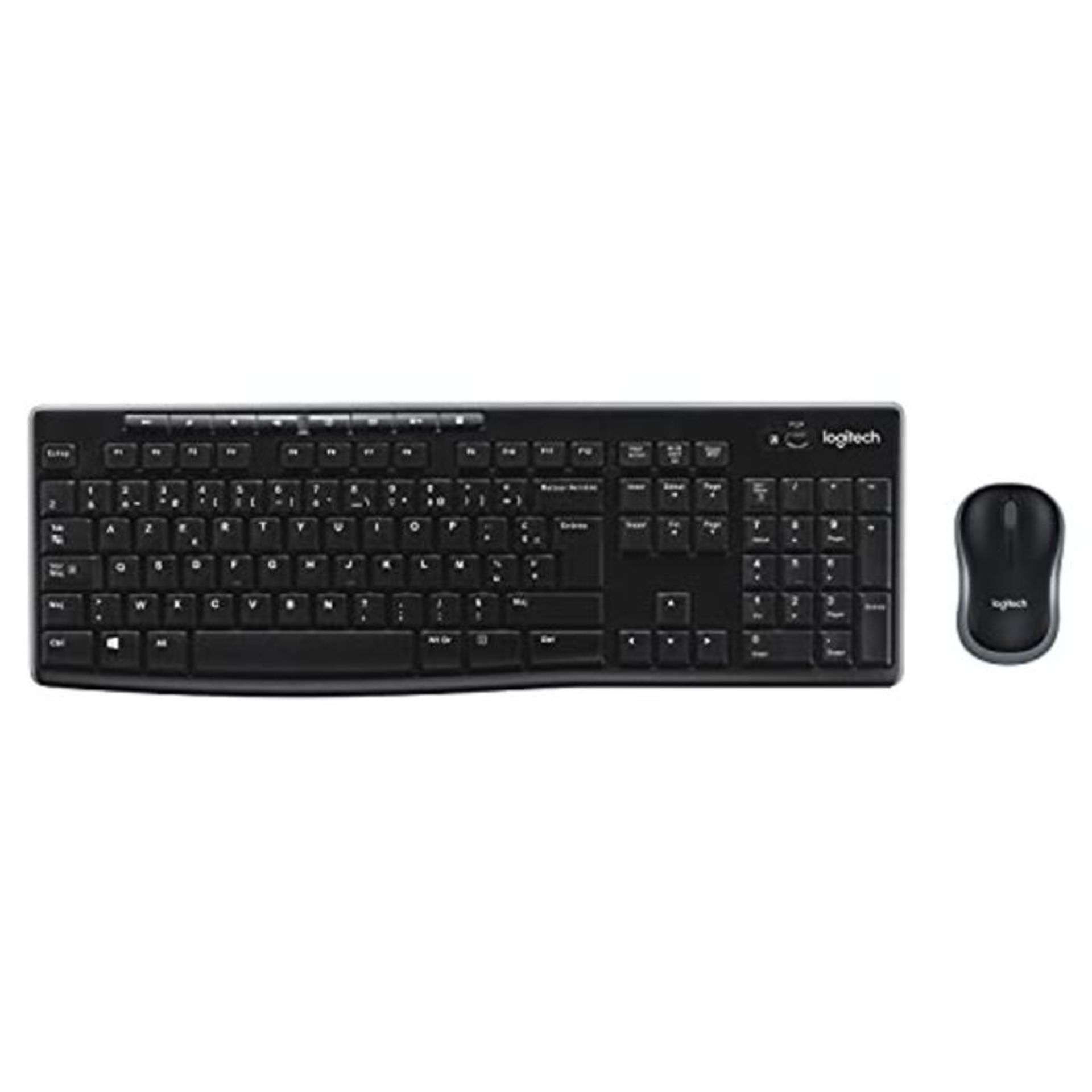 Logitech MK270 Combo Clavier et Souris sans Fil pour Windows, Connexion 2.4 GHz, Souri