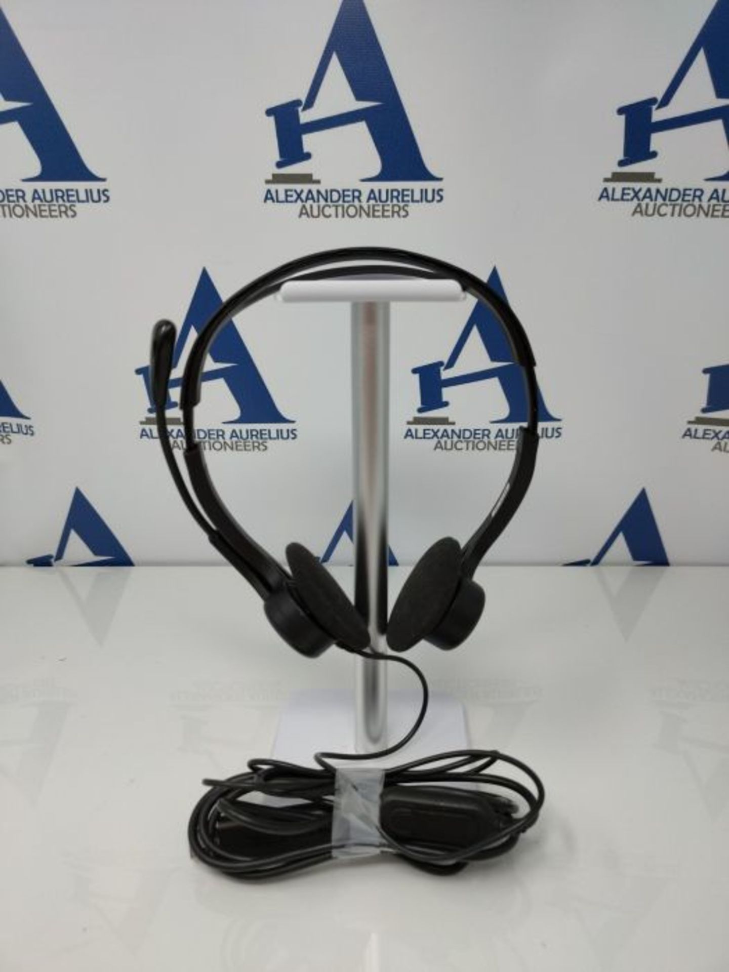 Logitech 960 Kopfhörer mit Mikrofon, Stereo-Headset, Verstellbares Mikrofon mit Rausc - Image 2 of 2