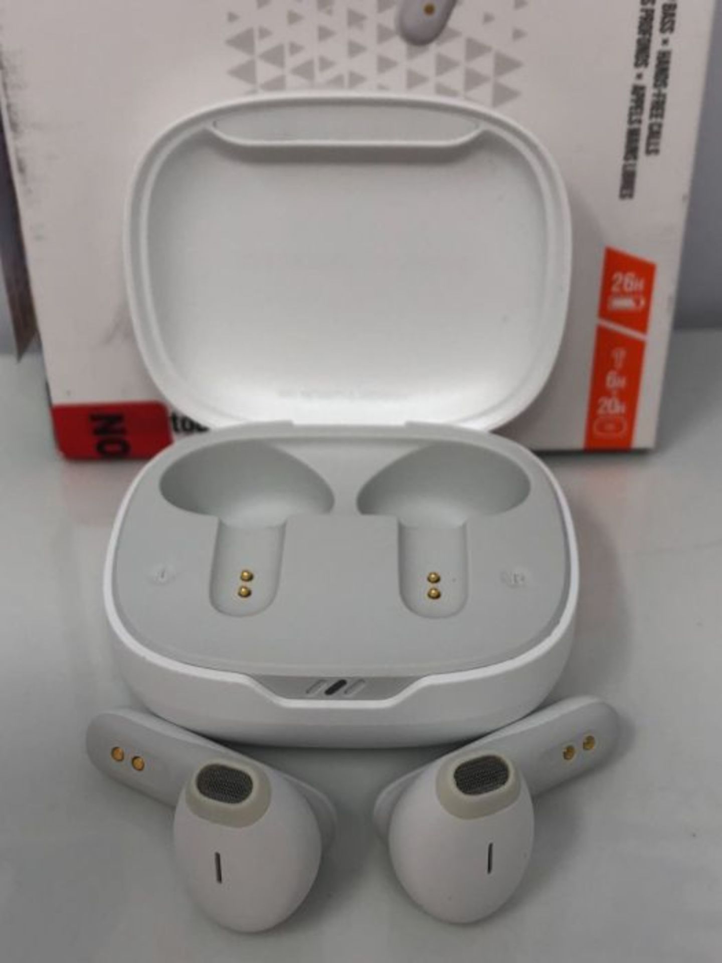 RRP £79.00 JBL Wave 300 TWS True-Wireless In-Ear Bluetooth-KopfhÃ¶rer in WeiÃx â¬  Kabel - Image 3 of 3