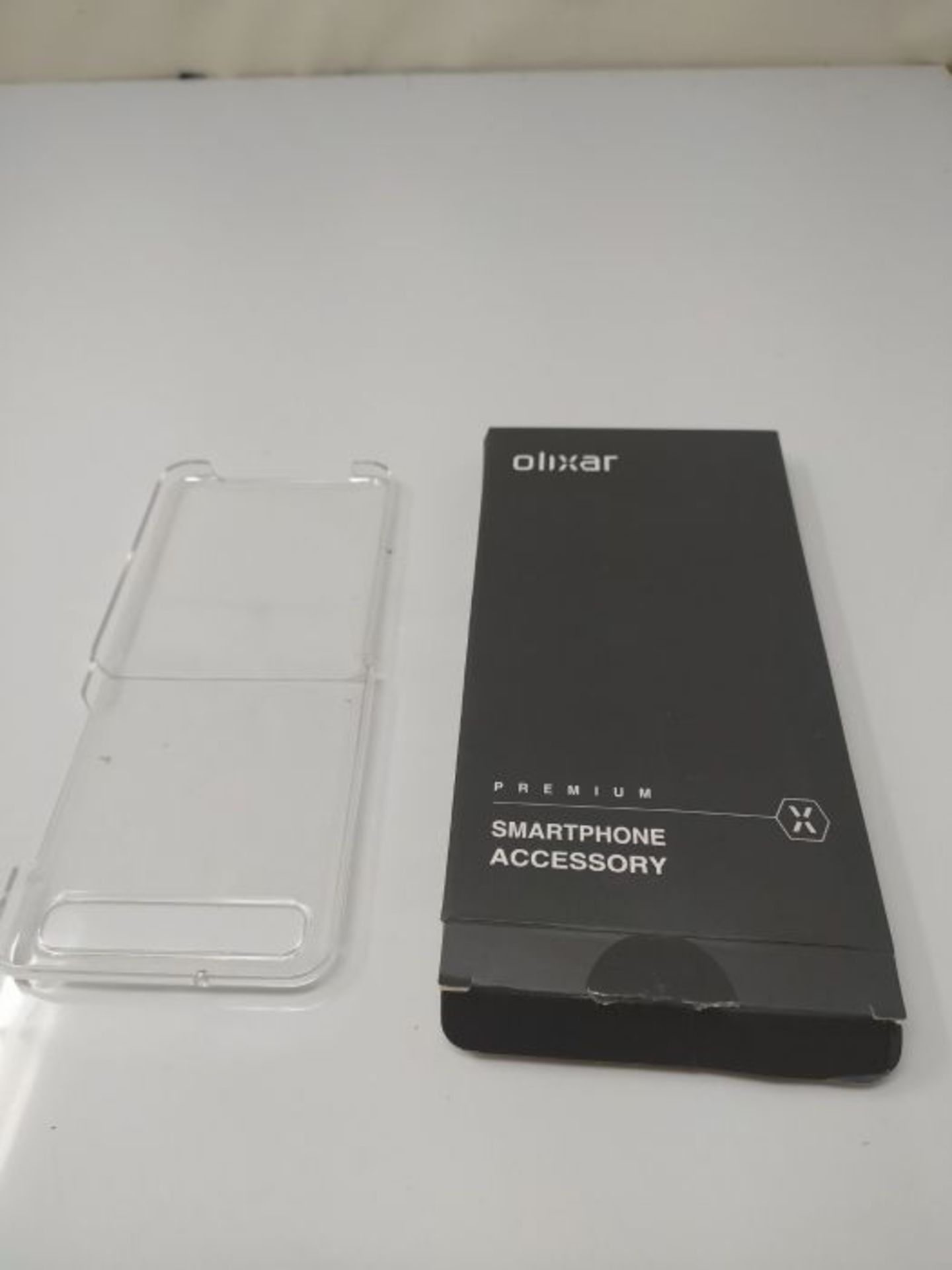 Olixar Case for Samsung Galaxy Z Flip 5G, Clear - Shockproof Transparent Bumper Cover - Image 2 of 2