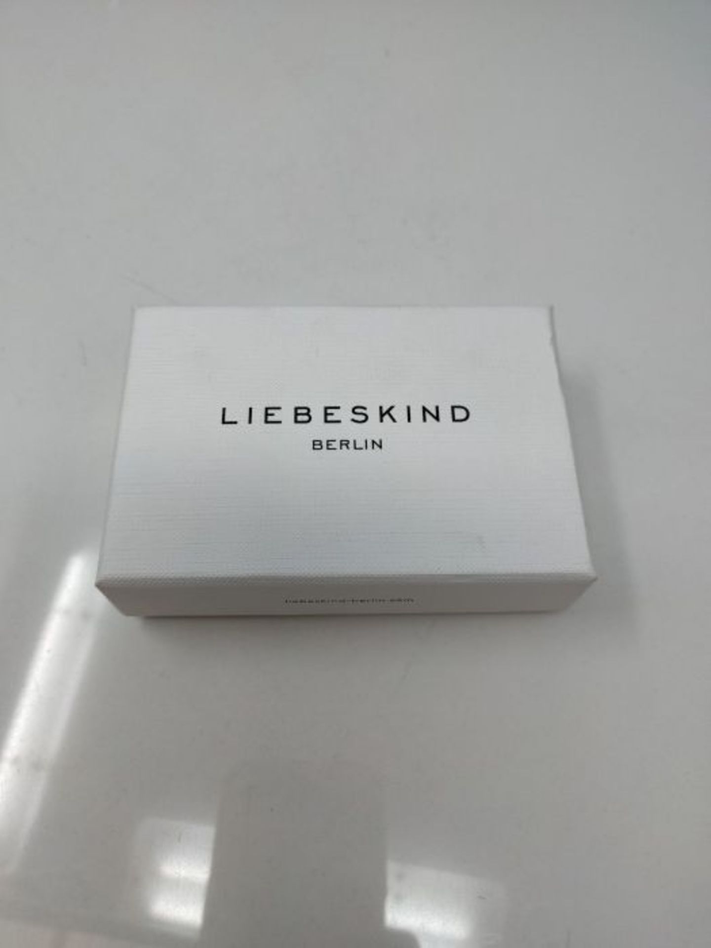 [CRACKED] Liebeskind Berlin Damen Armband Herz Edelstahl Silber 20 cm (schwarz), LJ-03 - Image 2 of 3