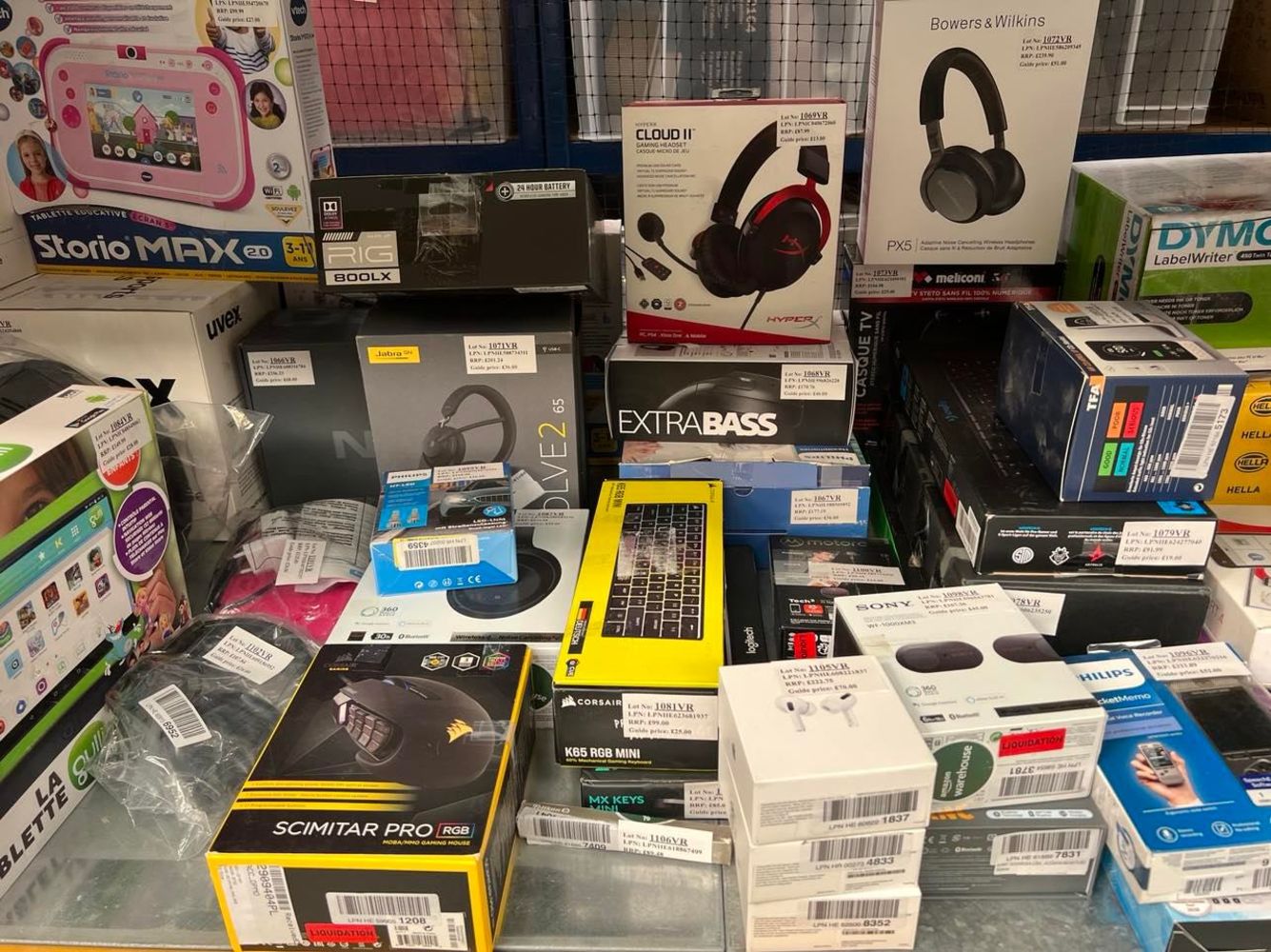 || General Sale! Amazon Raw Returns||Apple, Epos, Einhell, Rowenta, Logitech, Jbl||Smartwatch, Aipods, Shredder, Grill, Heater, Kettle, Watch||