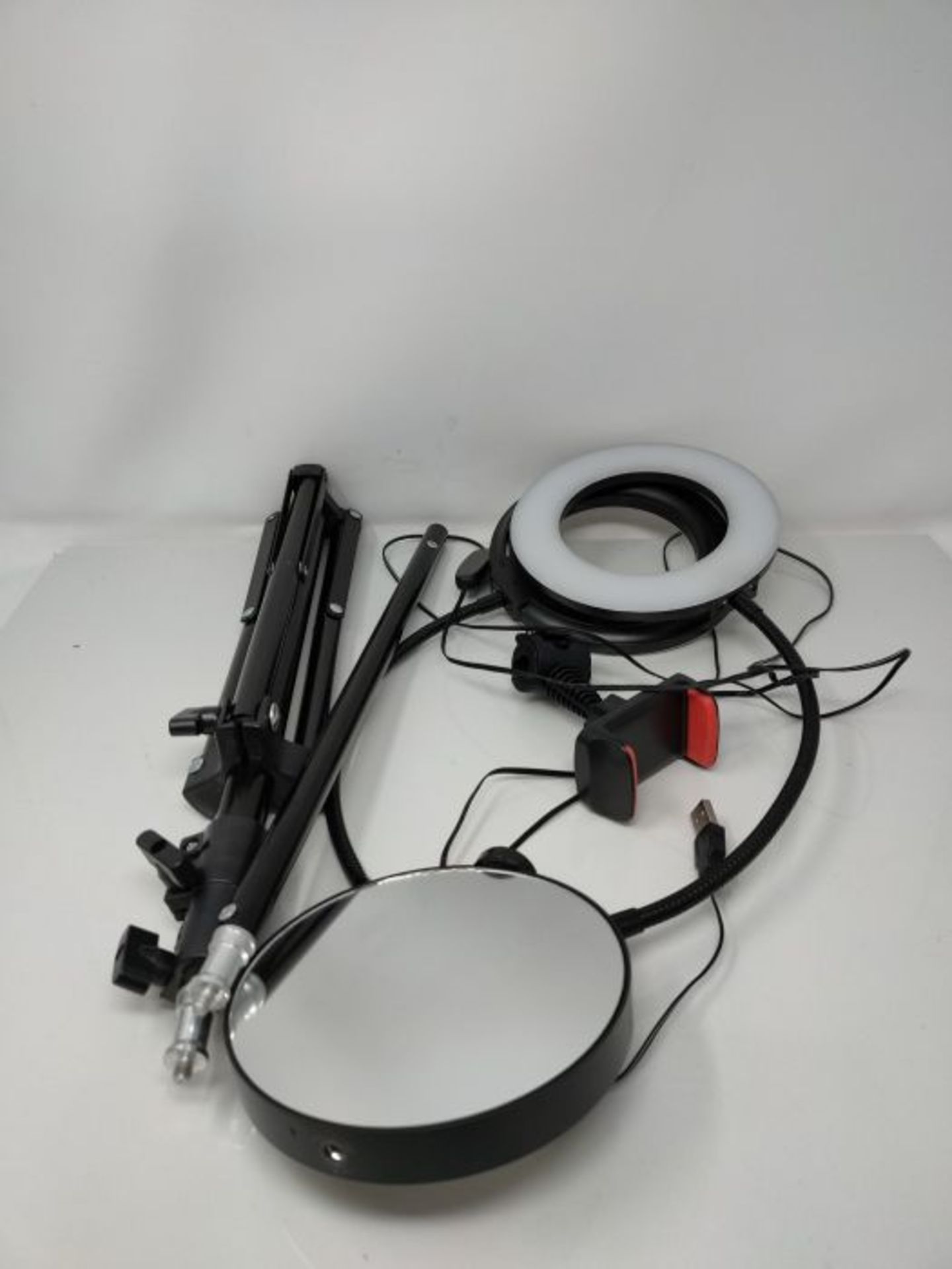 iBesi Dual Ring Light, 11 Light Modes, 2700-6500K, 2020 Upgraded 7" /18CM Dimmable Led - Image 3 of 3