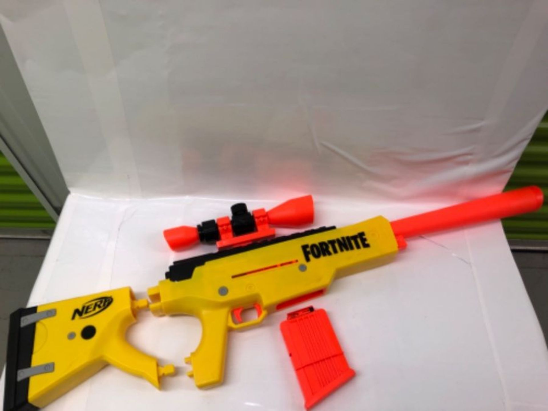 Nerf Fortnite BASR-L Bolt Action, Clip Fed Blaster -- Includes Removable Scope, 6-Dart - Image 3 of 3