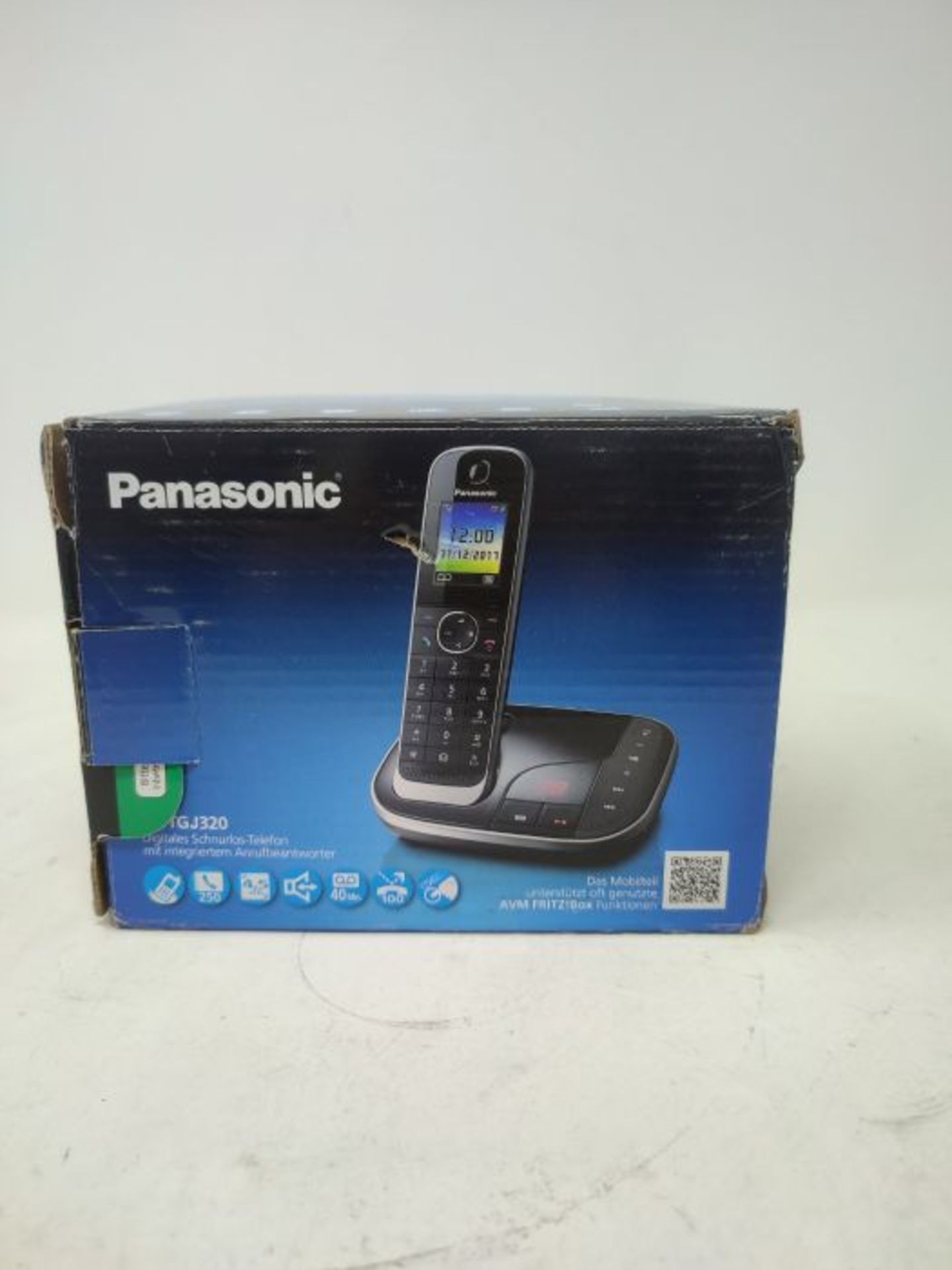 RRP £54.00 Panasonic KX-TGJ320 - telephones (DECT, Desk, Red, LCD, AAA, Polyphonic) - Image 2 of 3