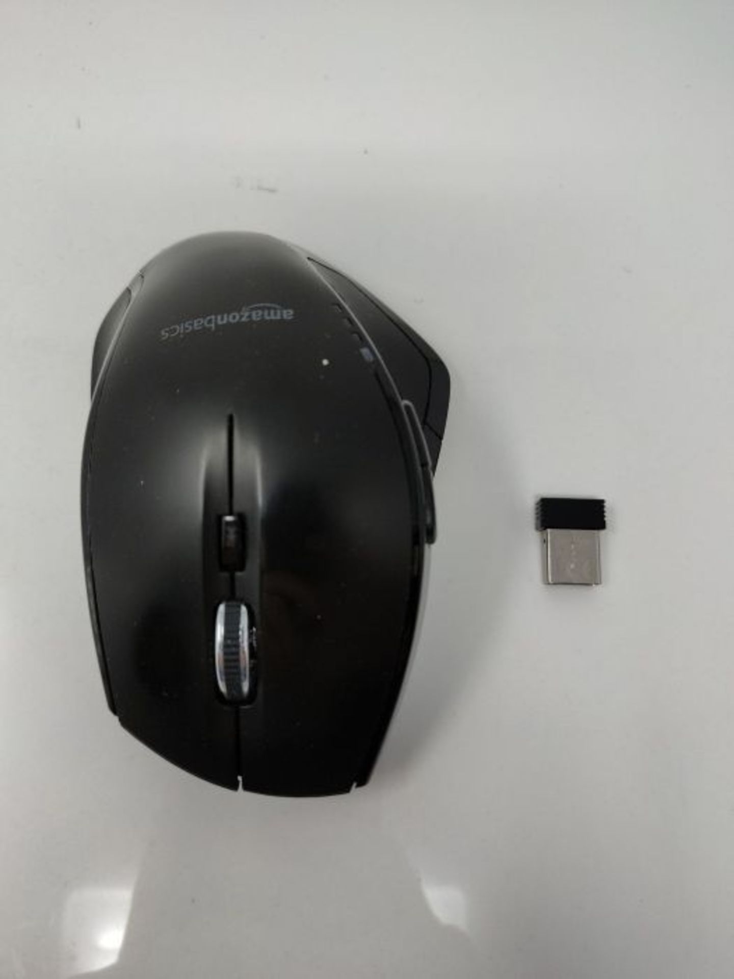 Amazon Basics - Ergonomische kabellose Maus mit Schnell-Scrolling, normale Größe - Image 2 of 2