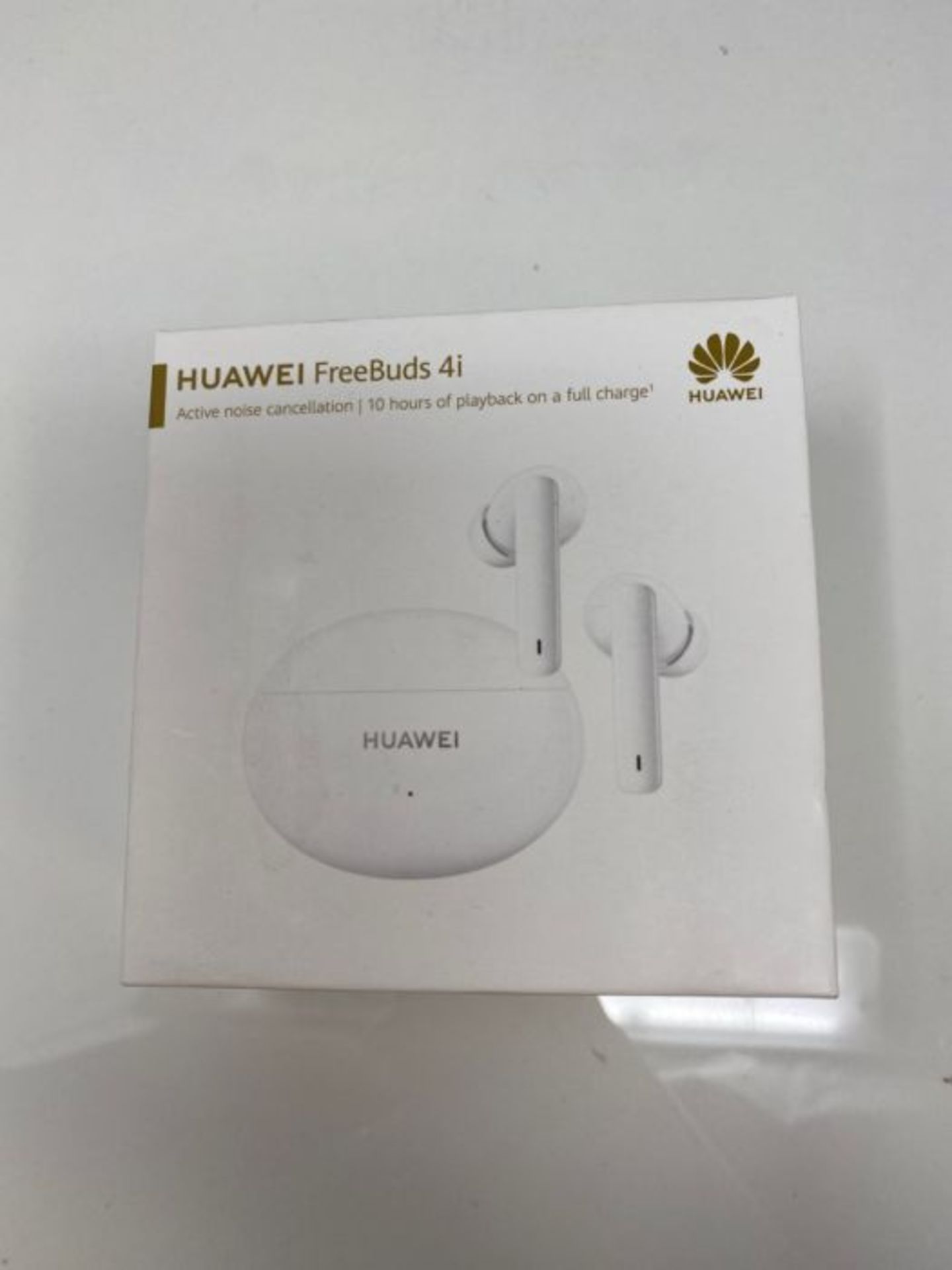 RRP £59.00 HUAWEI FreeBuds 4i Wireless In-Ear Bluetooth Headphones with Active Noise Cancellation - Image 2 of 3