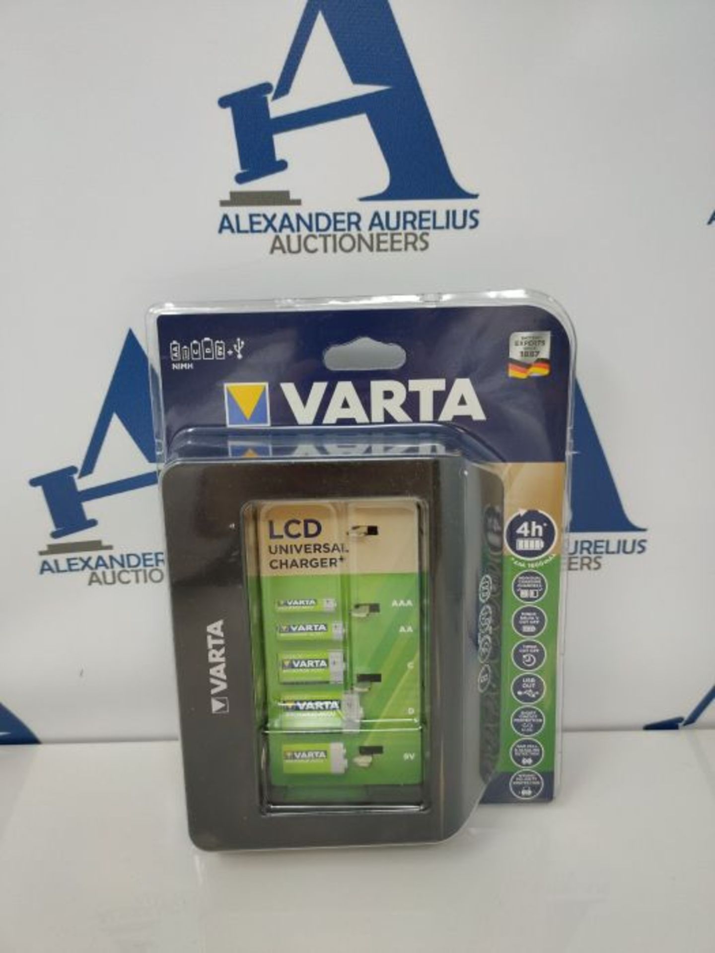 VARTA Universal Charger+, LadegerÃ¤t fÃ¼r Akkus in AA/AAA/9V und USB GerÃ¤te, Ei - Image 2 of 2