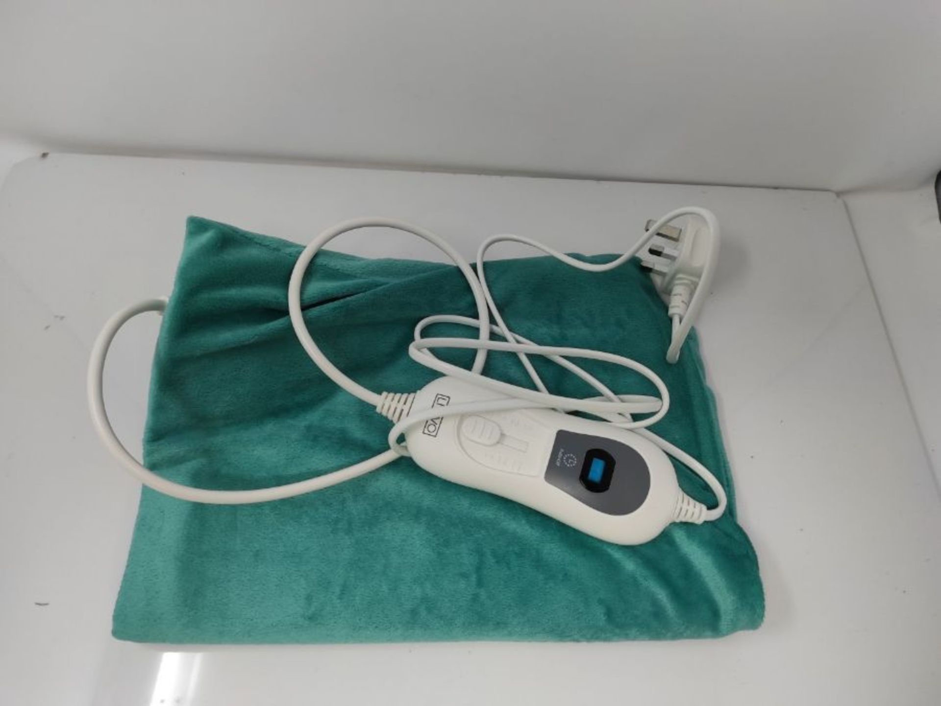 LIVIVO Electric Heated Fleece Pad with Washable Fleece Cover, Detachable Digital Contr - Image 3 of 3