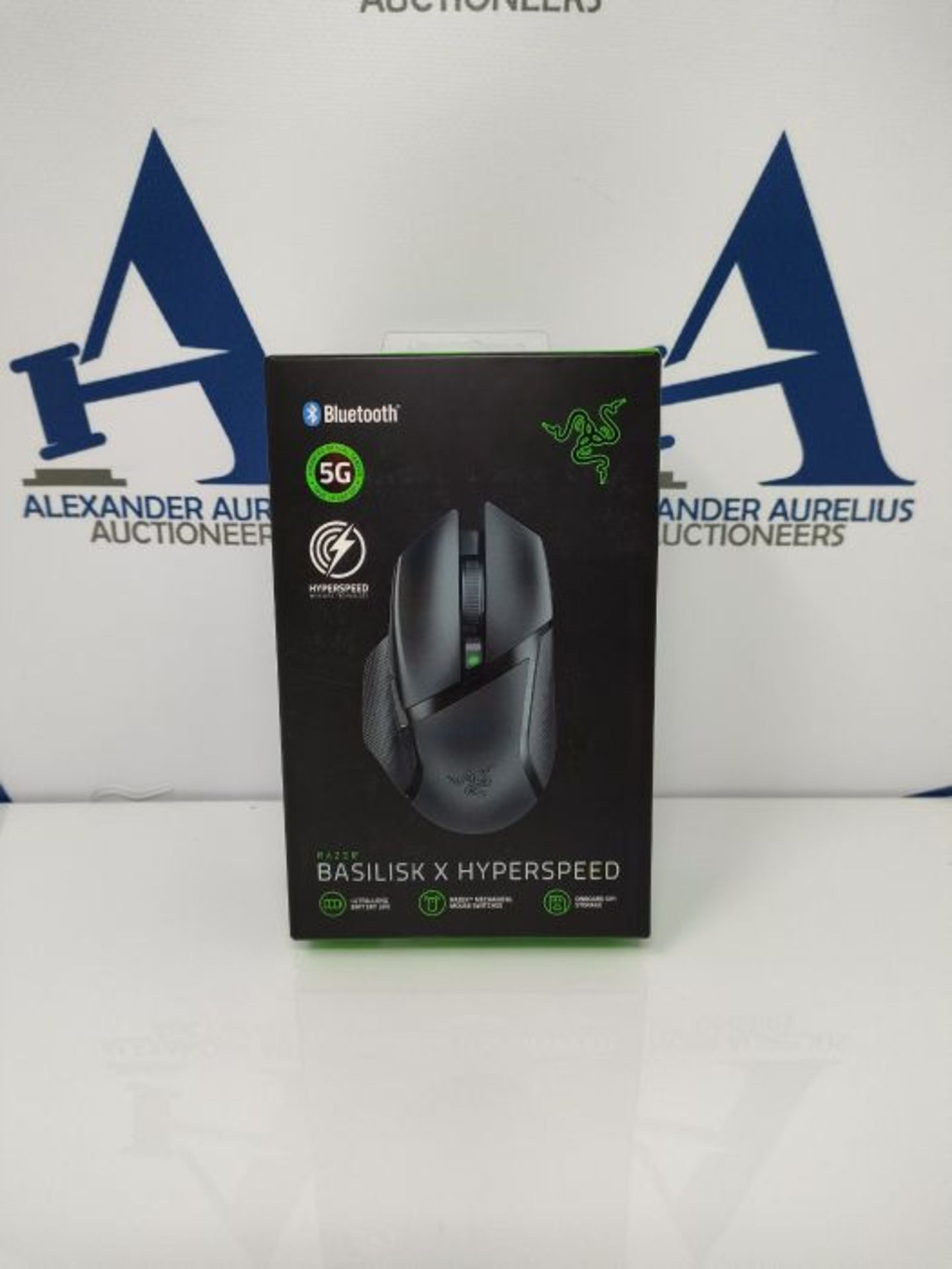 Razer Basilisk X Hyperspeed - Wireless Gaming Mouse (Hyperspeed Technology, Advanced 5 - Image 2 of 3