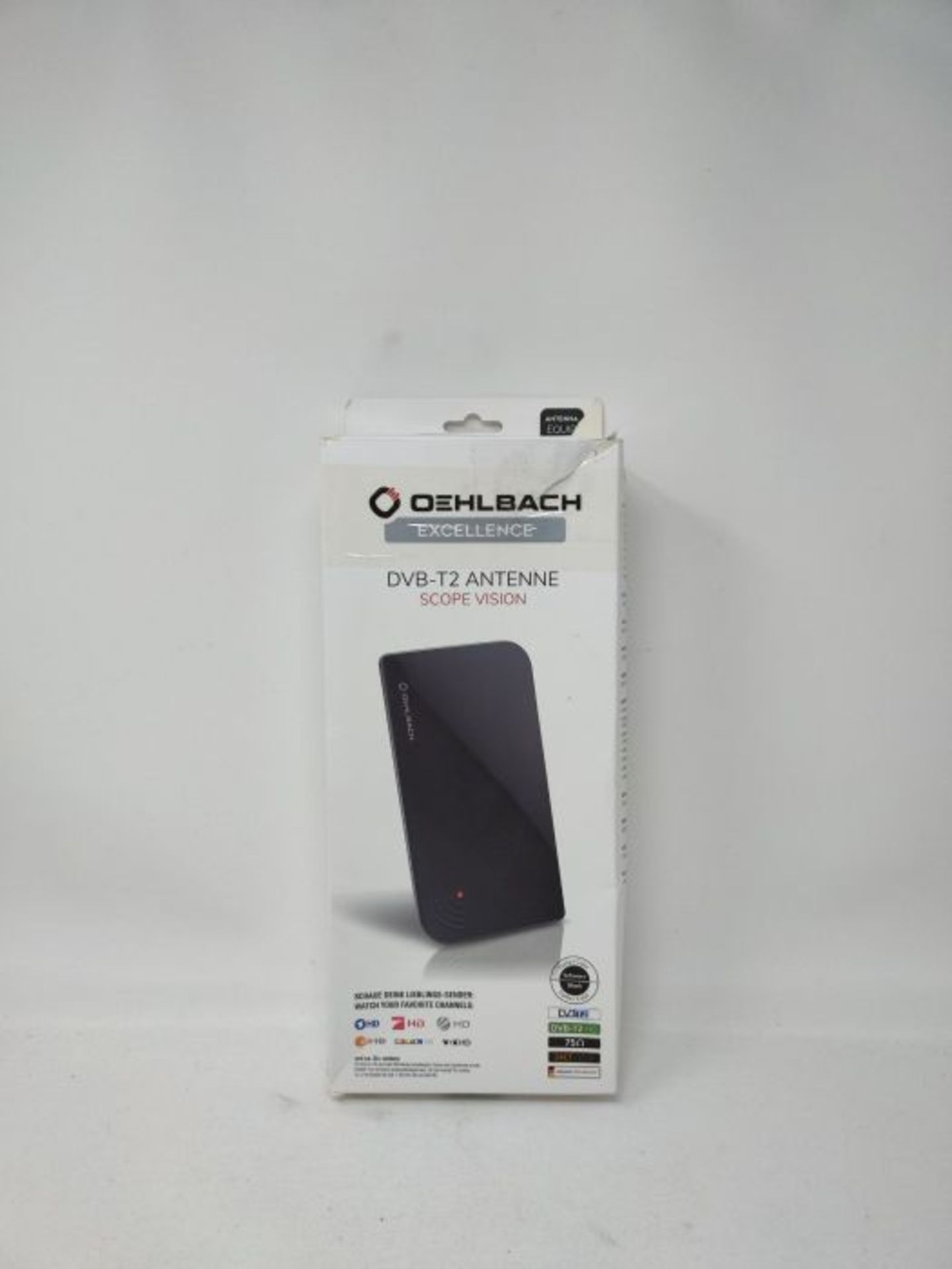 Oehlbach Scope Vision DVB-T2 HD Antenne - Digitale Zimmerantenne - USB Strom - Aktiv D - Image 2 of 3