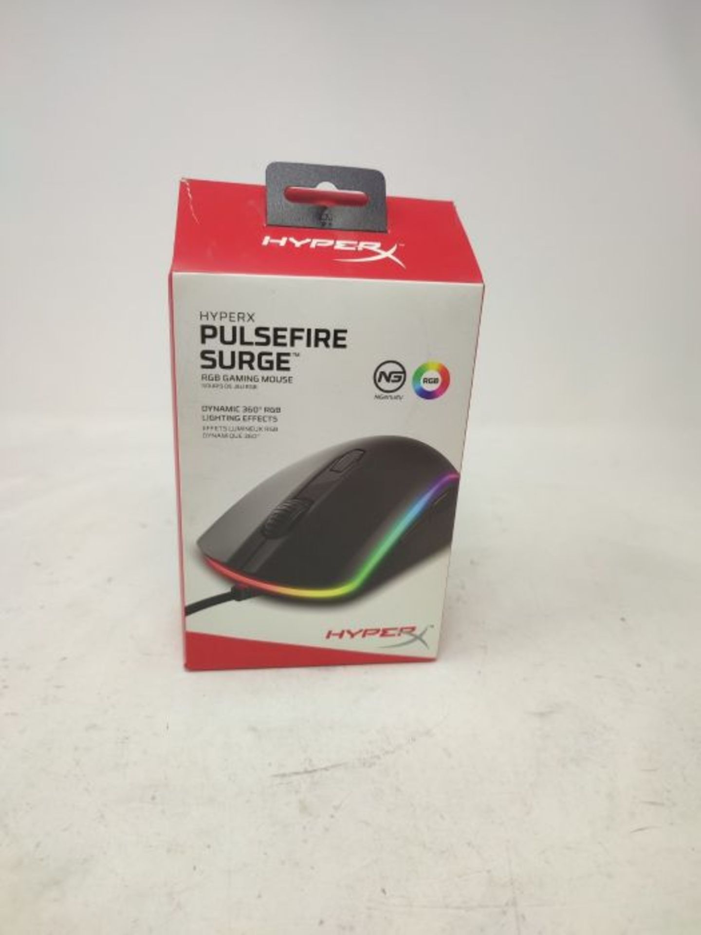 RRP £51.00 HyperX HX-MC002B Pulsefire Surge - RGB Gaming Mouse - Image 2 of 3