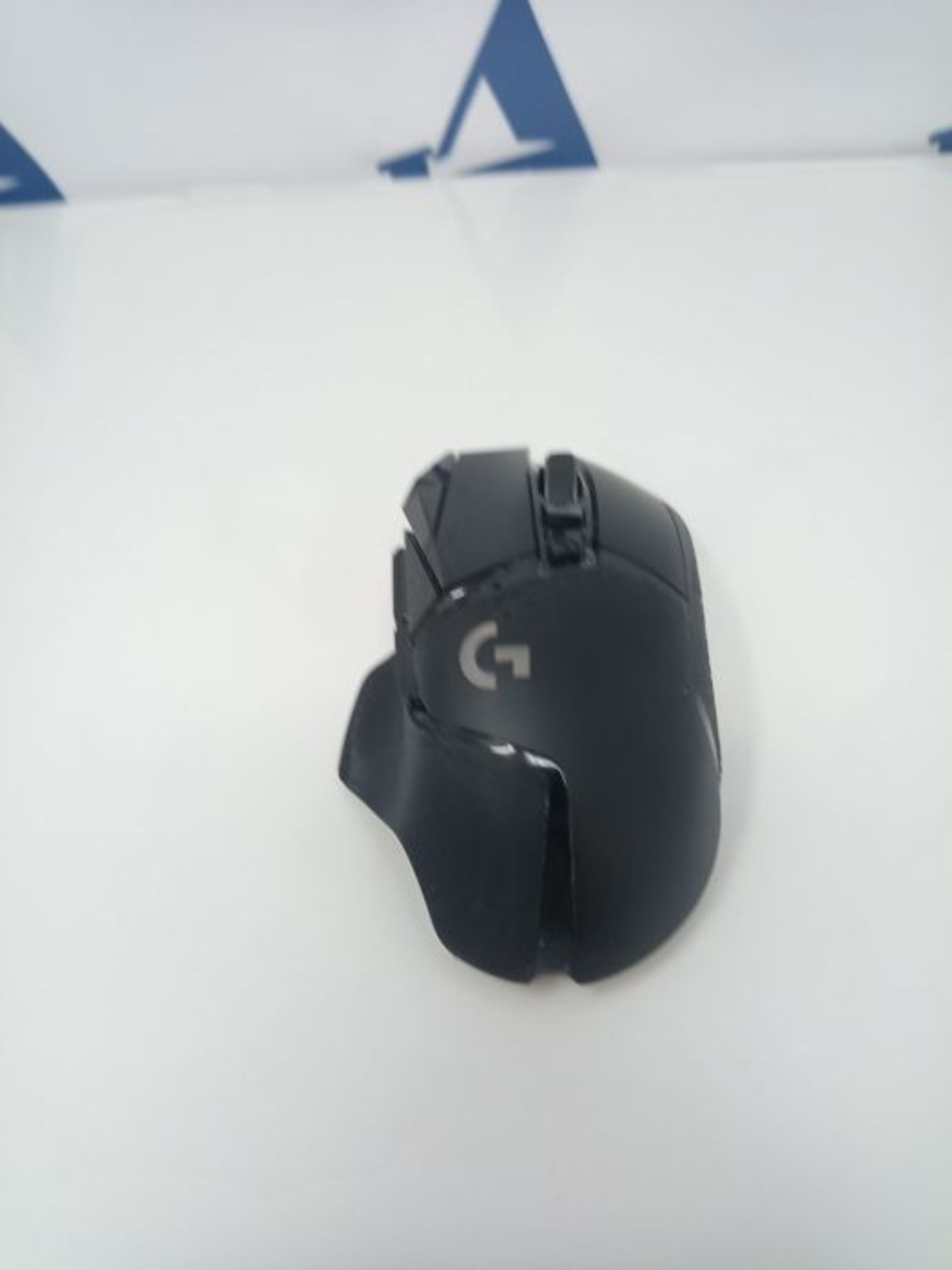RRP £98.00 Logitech G502 LIGHTSPEED Wireless Gaming Mouse, HERO 25K Sensor, 25,600 DPI, RGB, Adju - Image 2 of 3