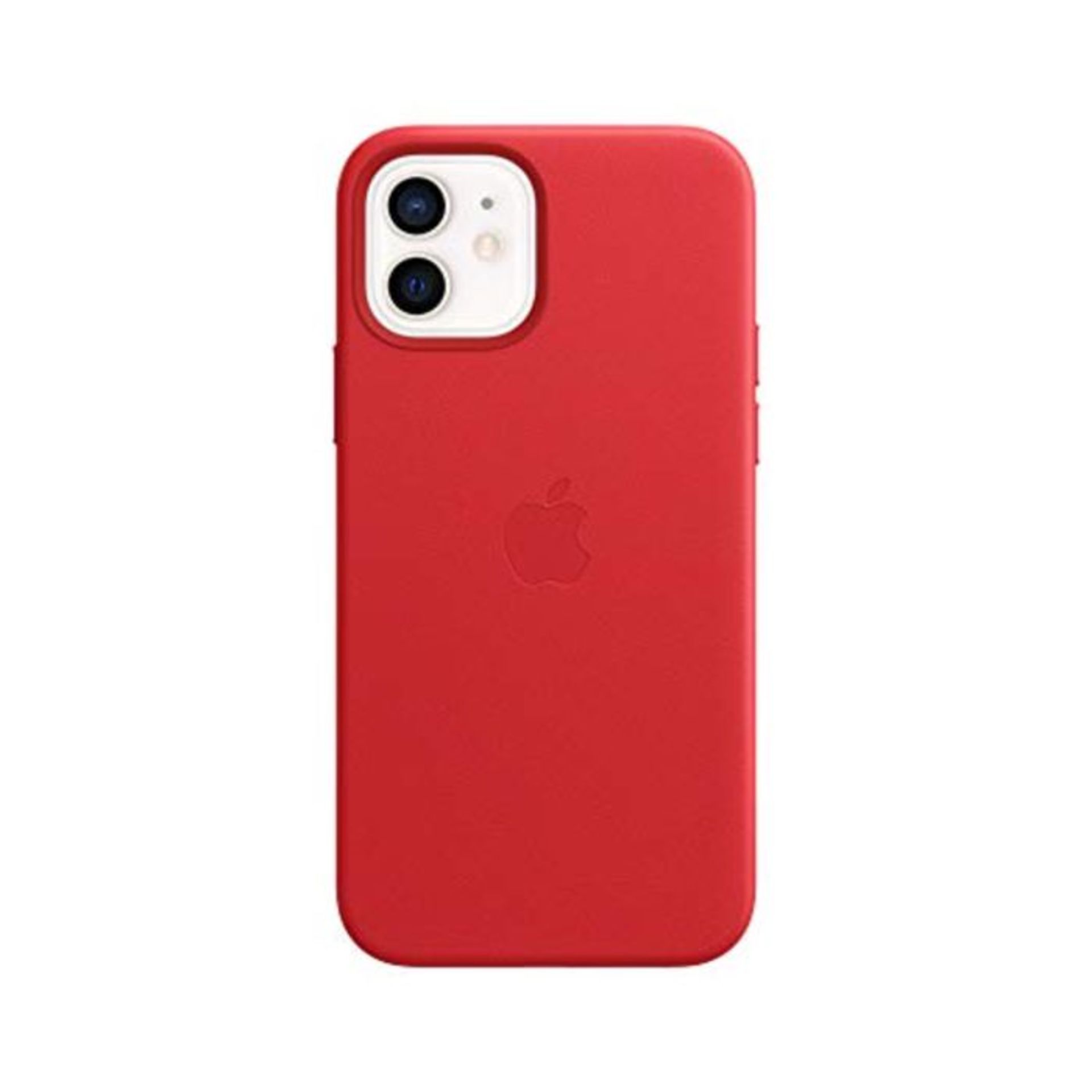 RRP £60.00 Apple Leather Case with MagSafe (for iPhone 12 | 12 Pro) - (PRODUCT) RED