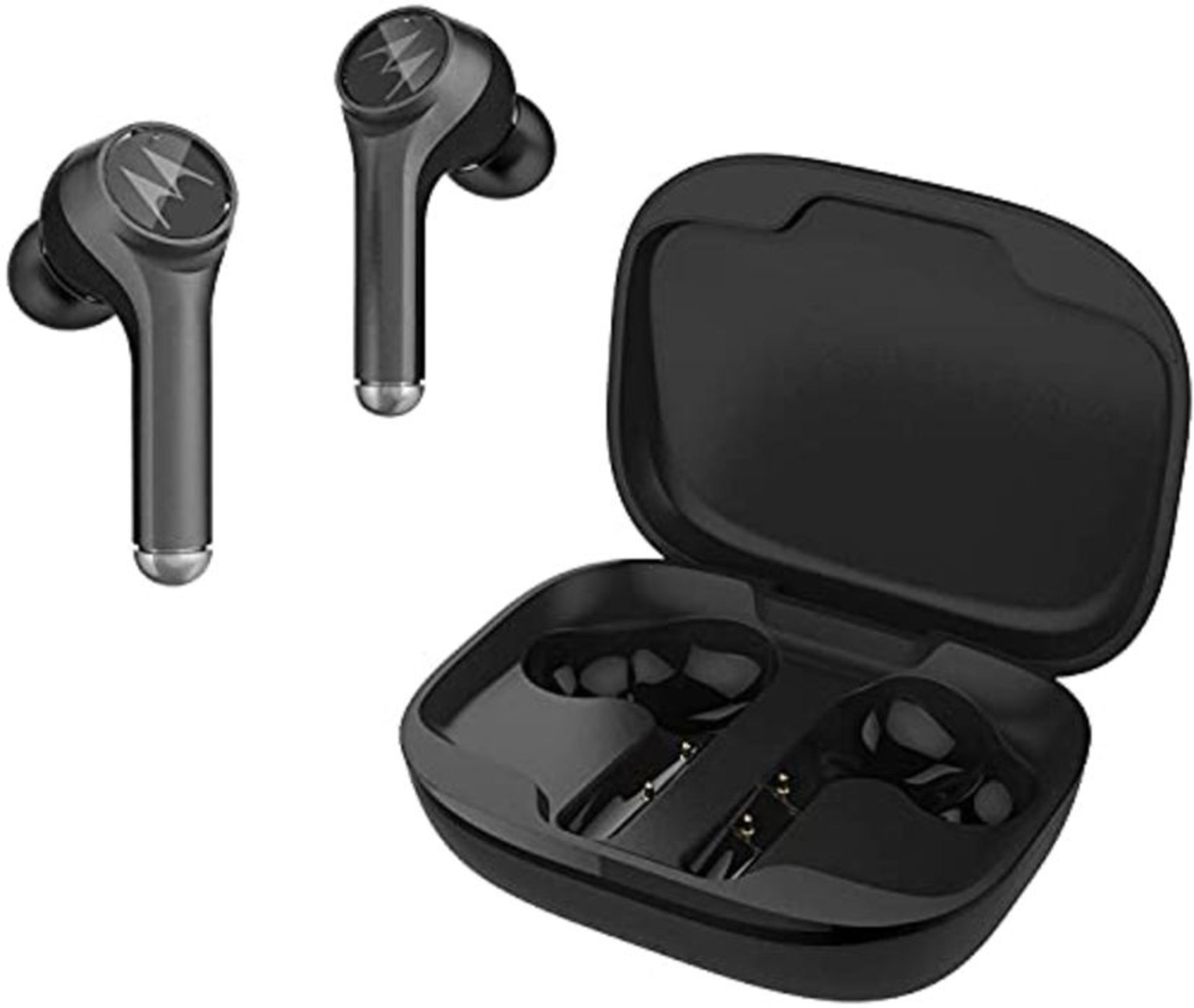 RRP £67.00 Motorola Vervebuds, Wireless Bluetooth In-Ear Headphones, Black, VerveBuds 800