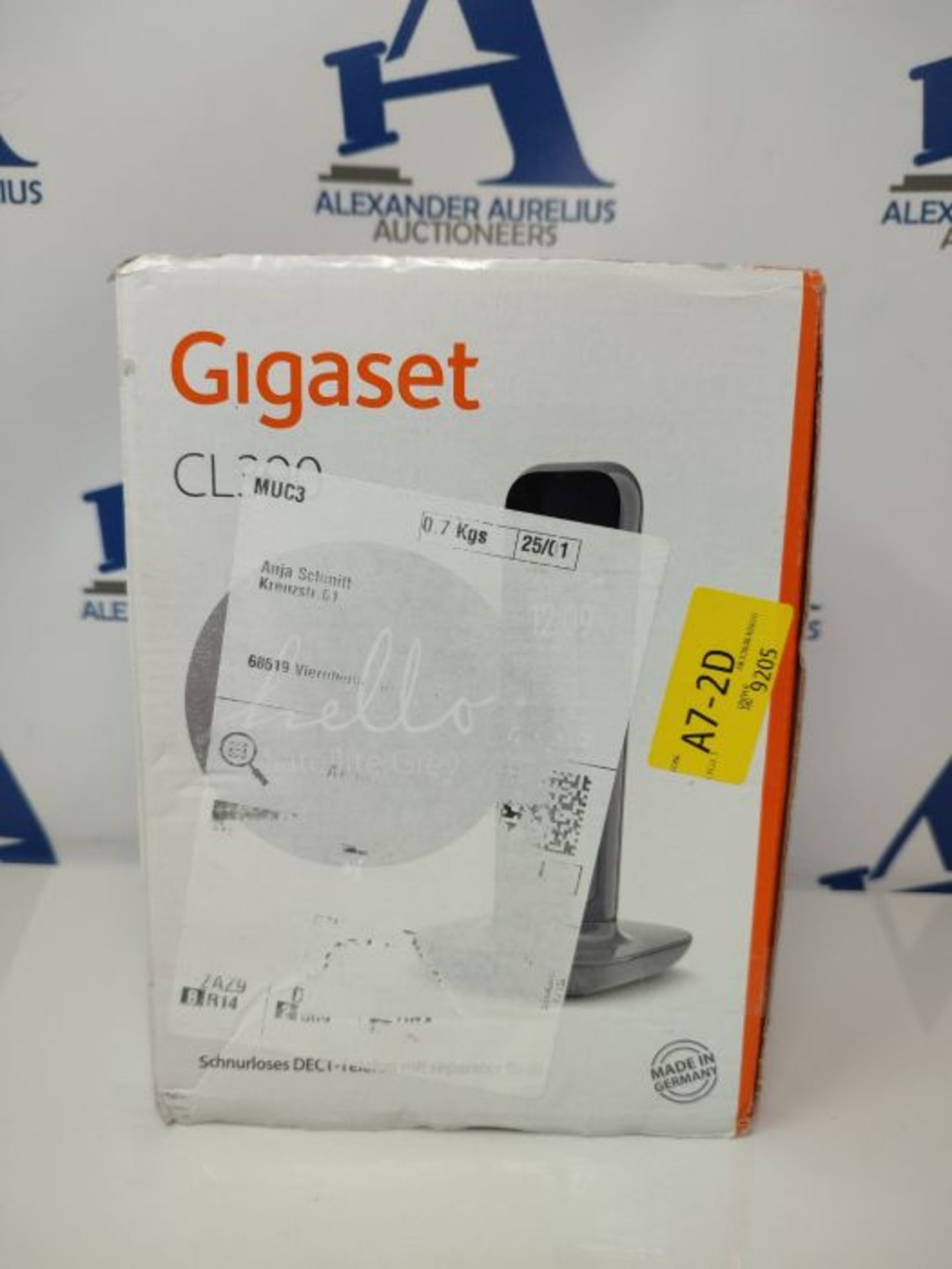 RRP £53.00 Gigaset CL390, Schnurloses Telefon, 2 Akustik-Profile, extra groÃxe Anzeige im Wahlm - Image 2 of 3