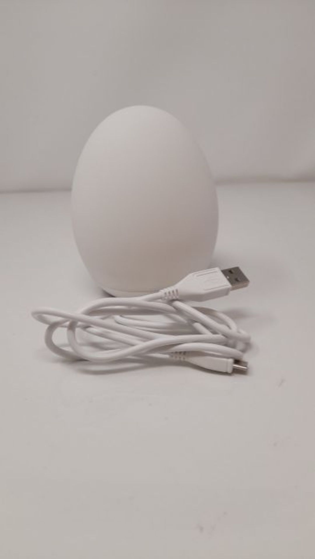 VAVA LED Night Light for Kids, USB Rechargeable Silicone Nursery Lamp with Touch Contr - Image 2 of 2