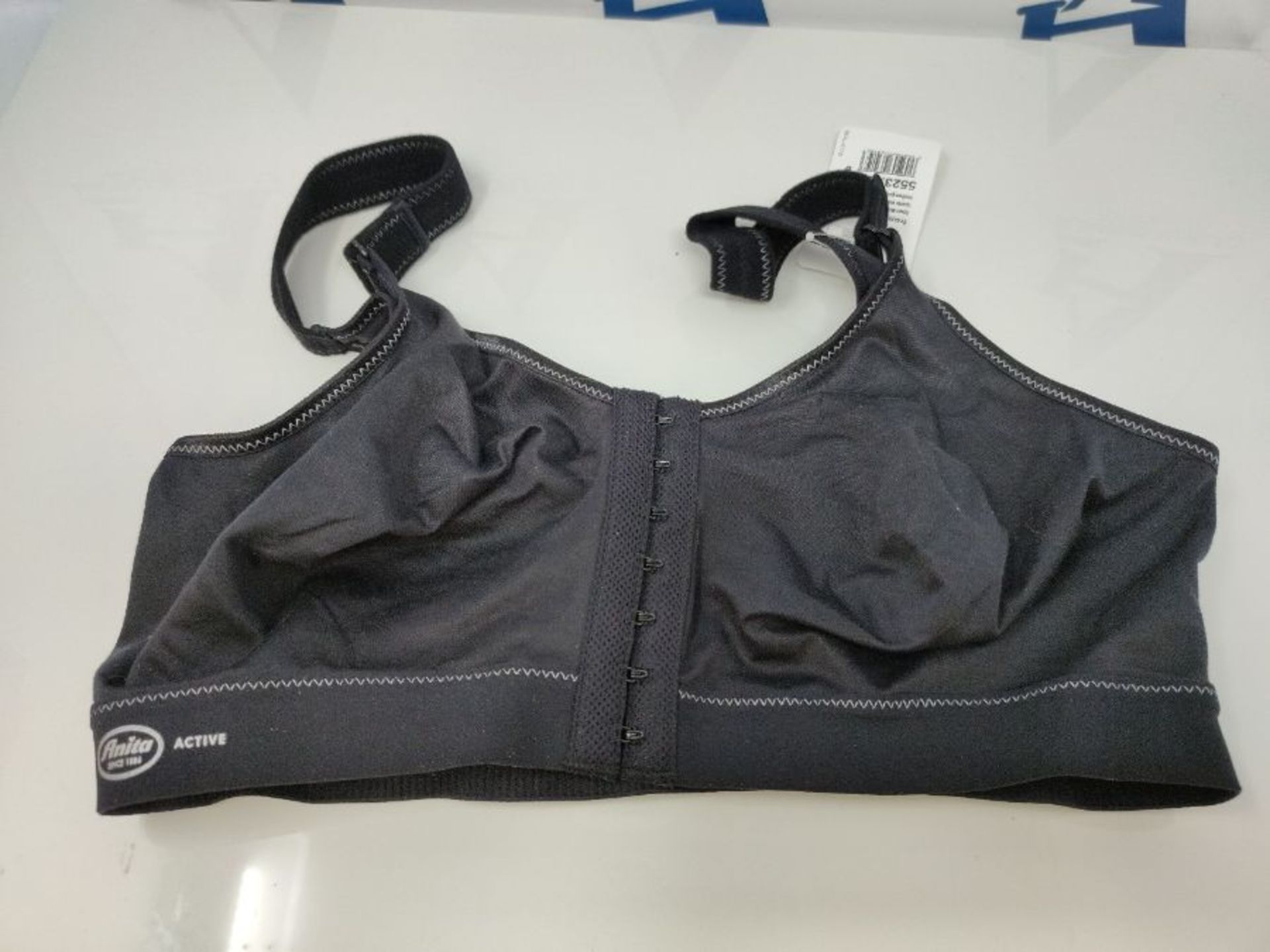 RRP £51.00 Anita Active Damen BH (Ohne BÃ¼gel), 5523 Sport-BH, Gr. 80B, Schwarz (schwarz 001) s - Image 3 of 3