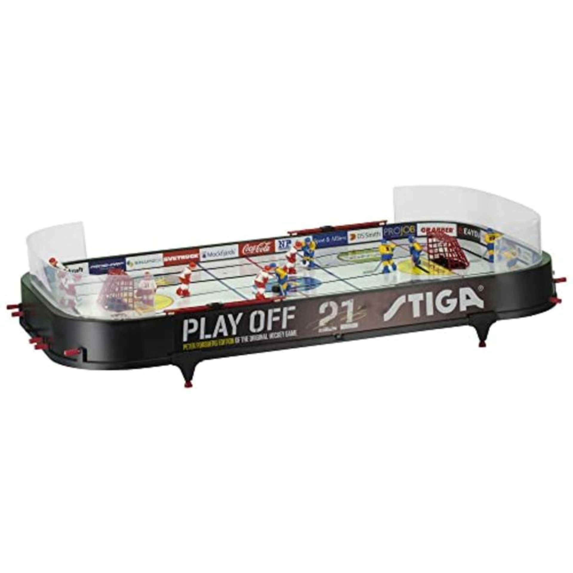 RRP £79.00 Stiga Tabletop Ice Hockey Game Play Off 21 Sweden-Canada