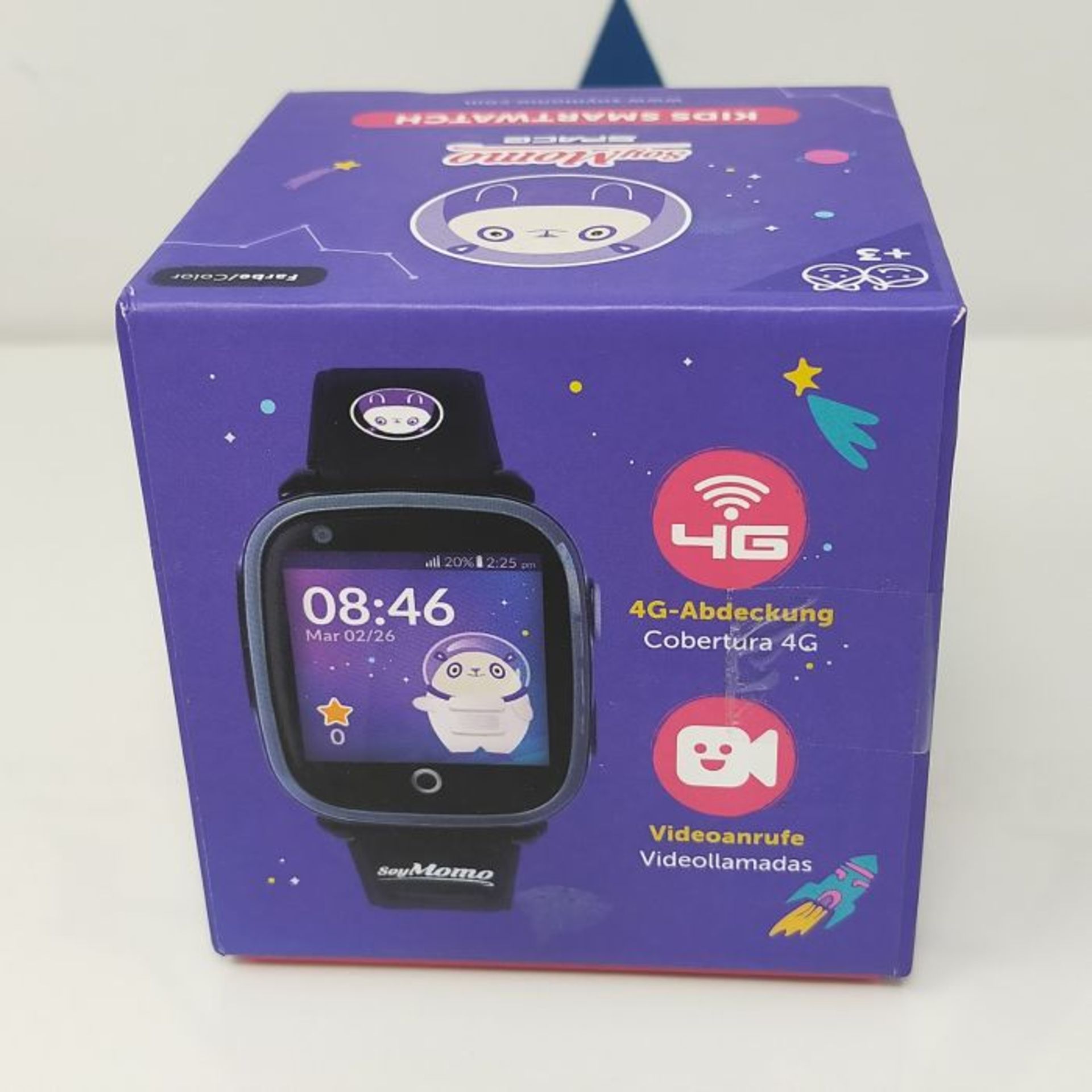 RRP £98.00 SoyMomo Space 4G - GPS Uhr f?r Kinder 4G -Handy Uhr f?r Kinder - Smartwatch 4G f?r Kin - Image 2 of 3