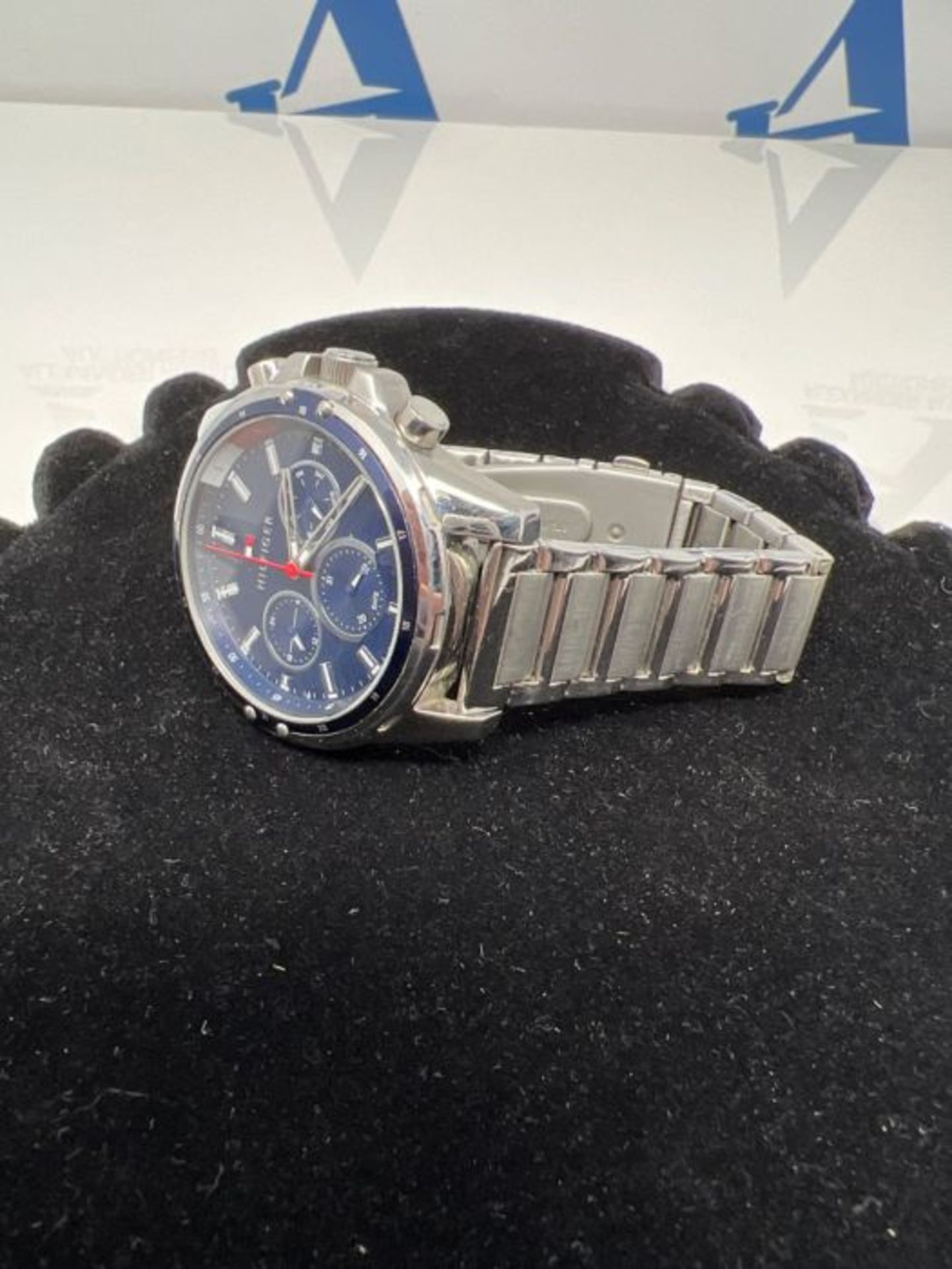 RRP £128.00 Tommy Hilfiger Homme Analogique Quartz Montre avec Bracelet en Acier Inoxydable 179178 - Image 3 of 3