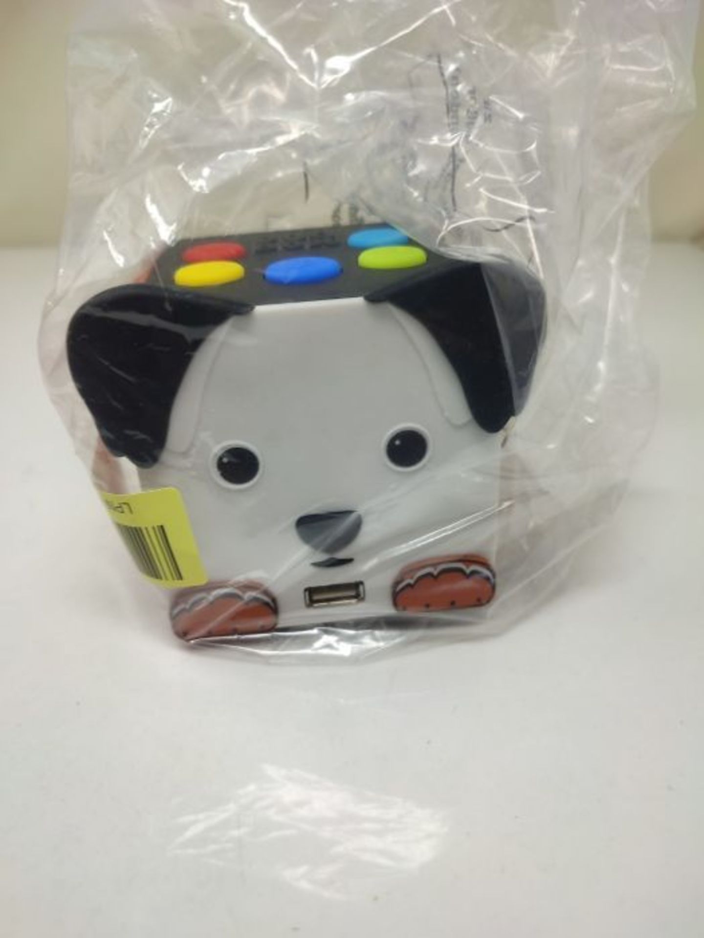 X4-TECH DogBox - Bluetooth Speaker for Children in a Cute Dog Design - USB and SD Card - Image 2 of 2