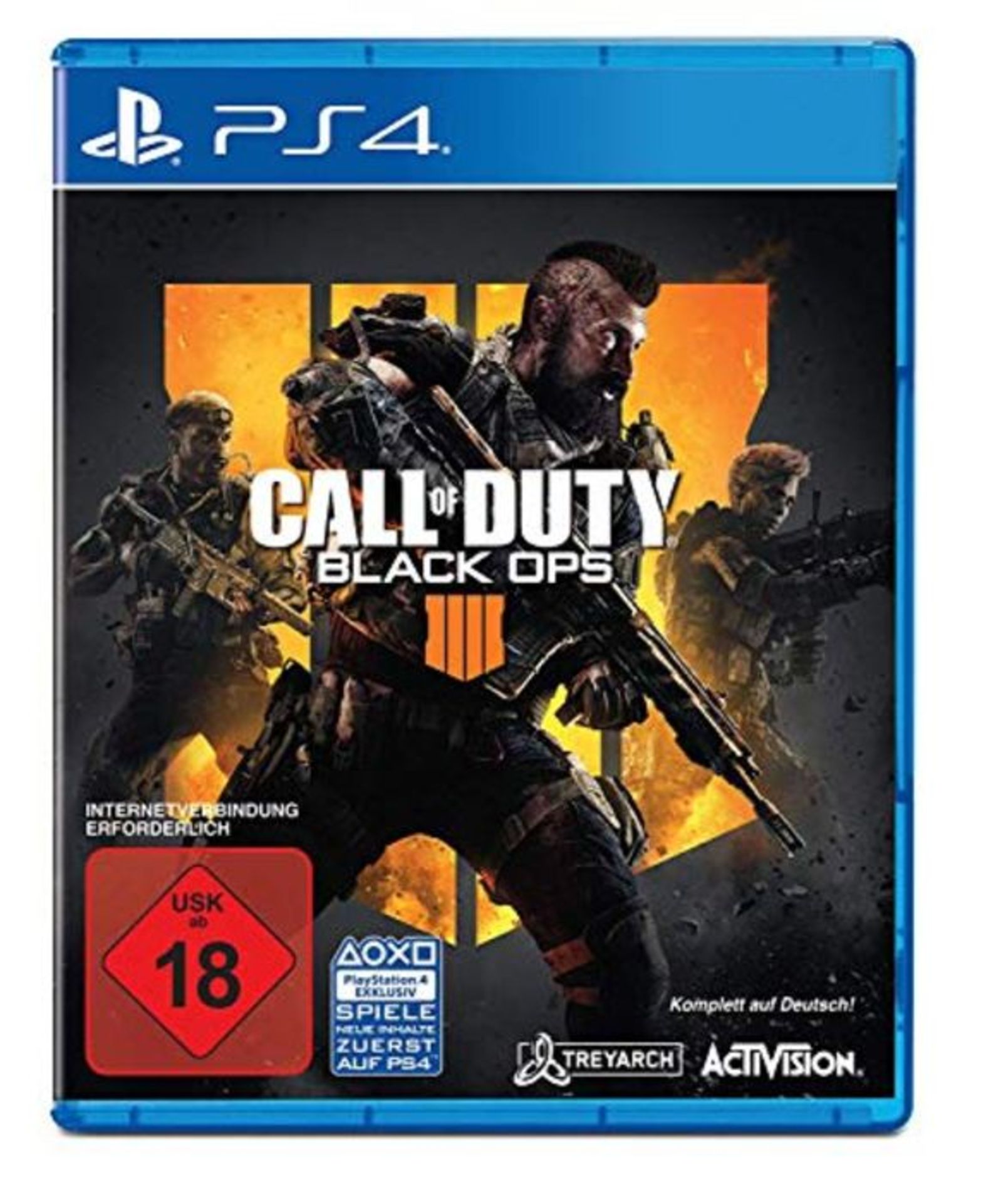 RRP £53.00 Call of Duty Black Ops 4 - Standard Edition - [PlayStation 4]