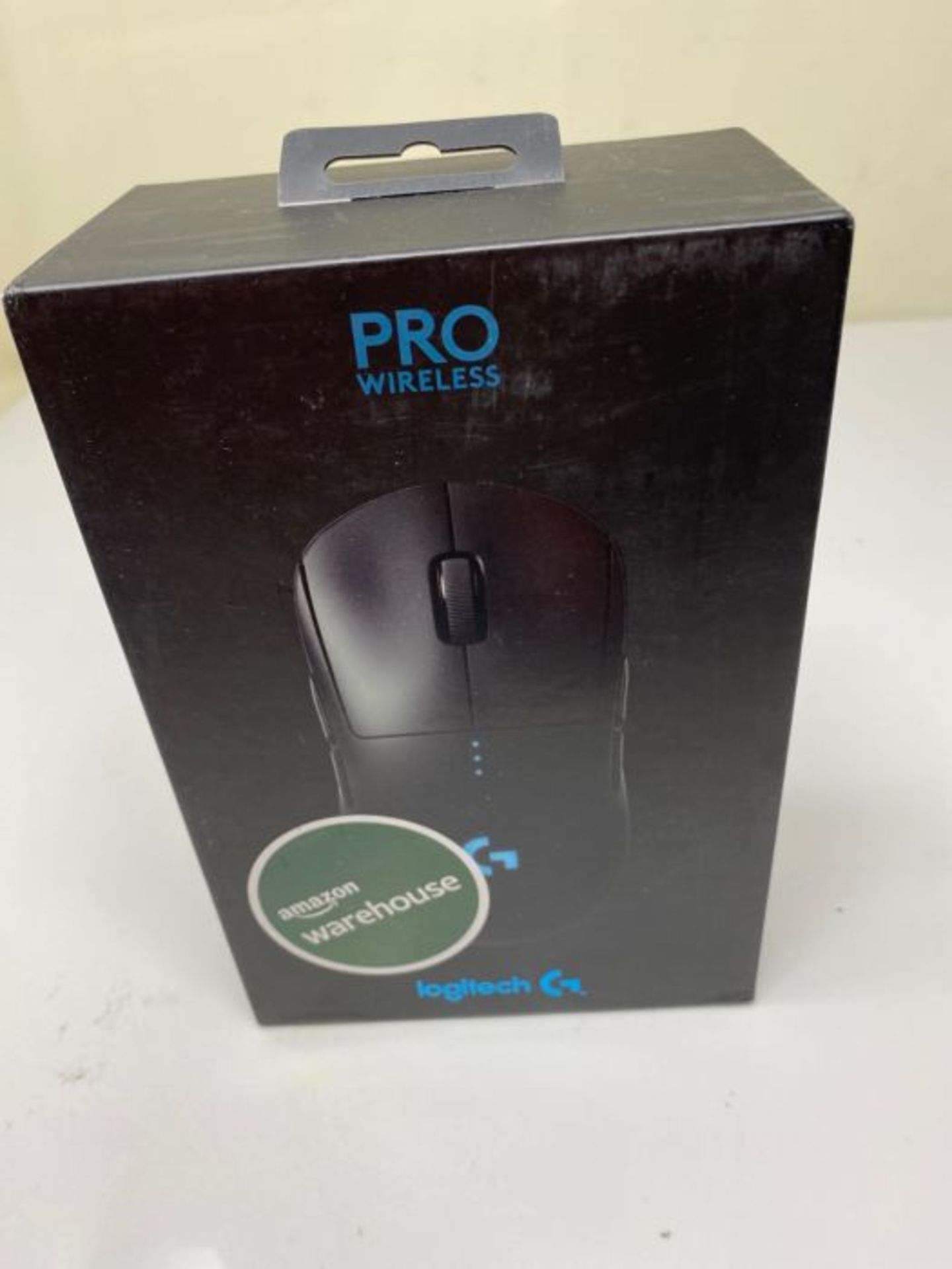 RRP £104.00 Logitech G PRO Wireless Gaming Mouse, HERO 25K Sensor, 25,600 DPI, RGB, Ultra Lightwei - Image 2 of 3