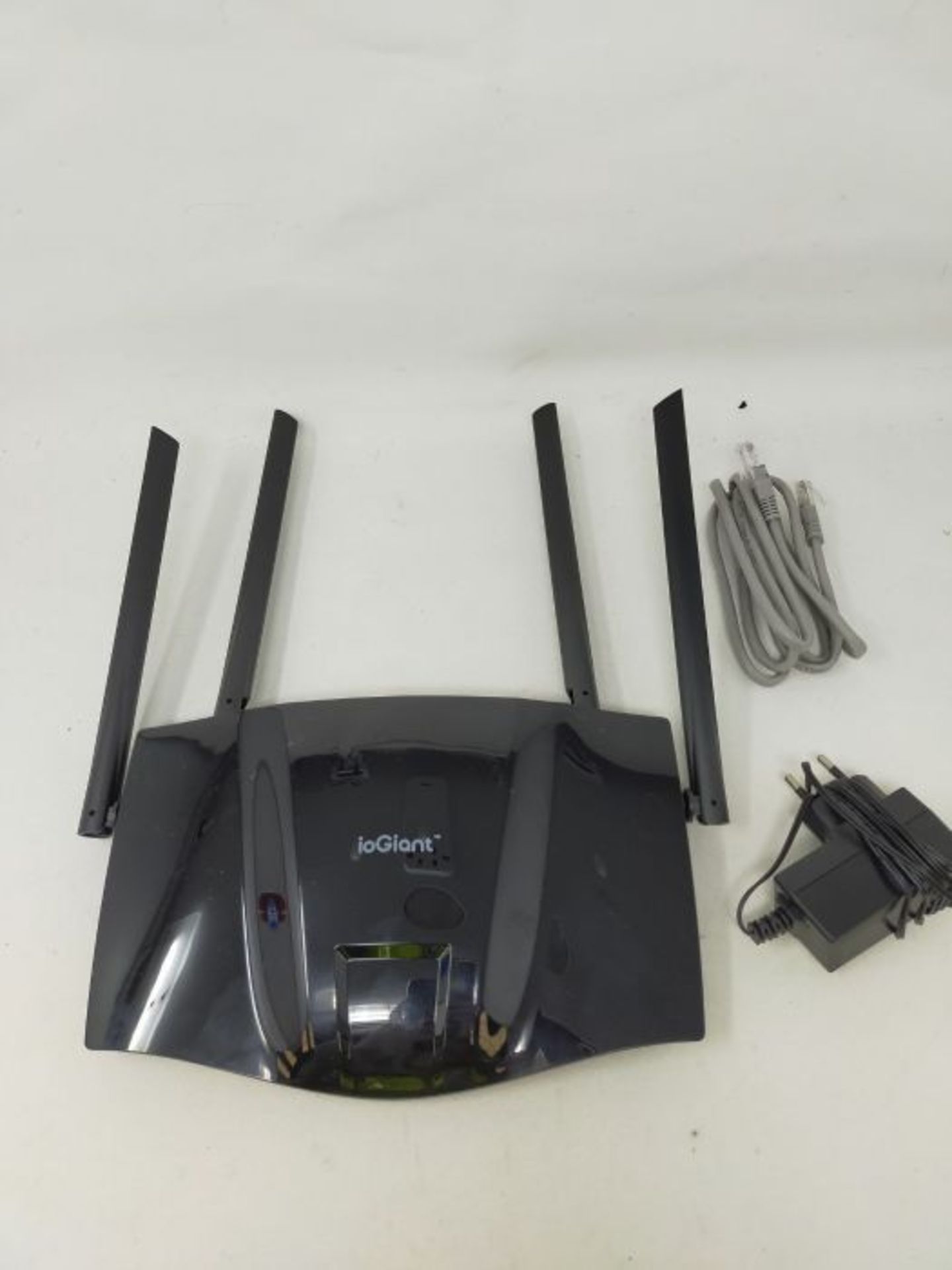 RRP £55.00 ioGiant WLAN 6 Router AX1800 Smart Router, 802.11 ax Dualband, Gigabit WLAN Internet R - Image 3 of 3