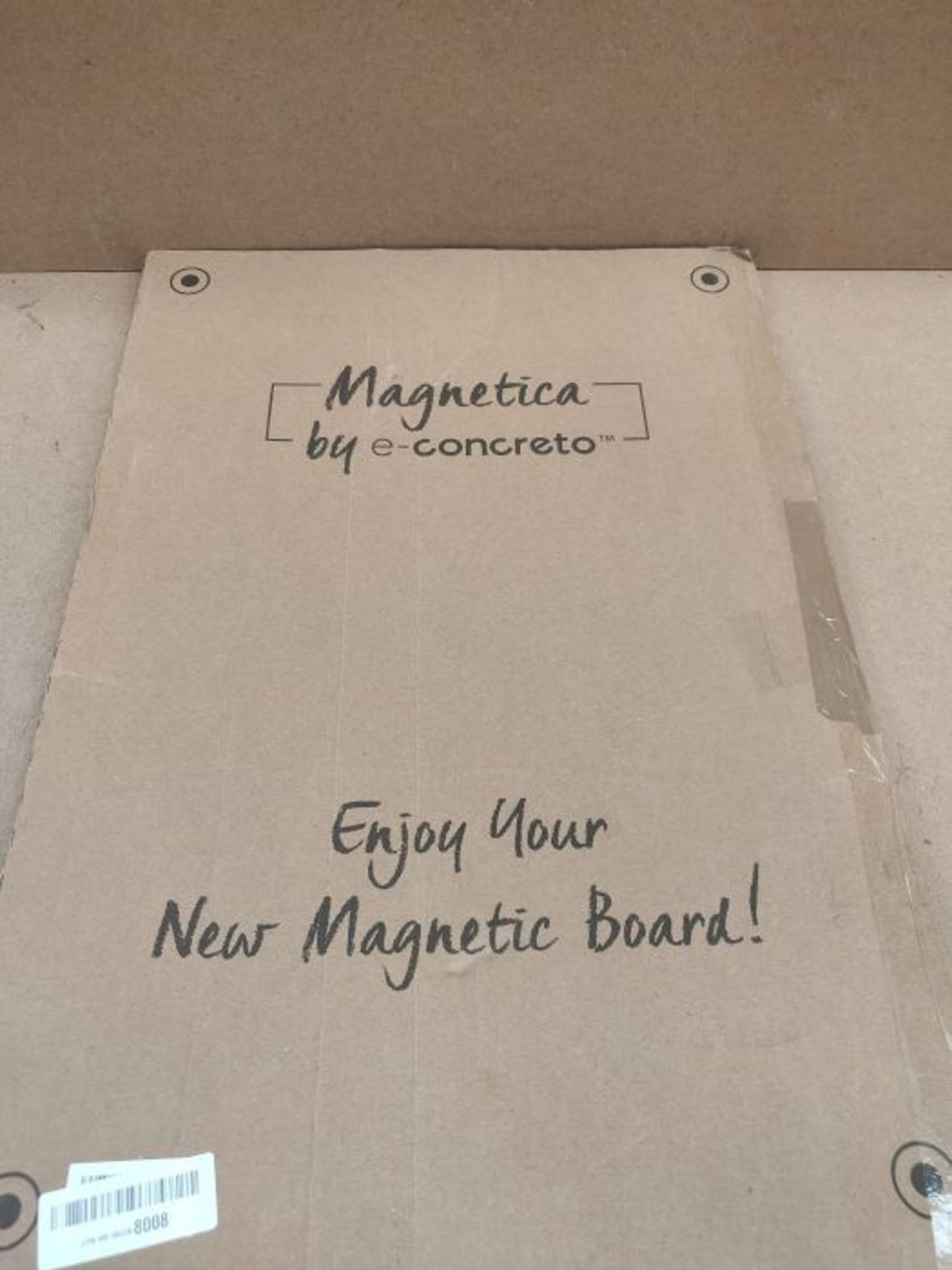 [CRACKED] Steel Magnetic Chalkboard | Magnetic Board Black | 58 x 40cm | Magnetic, wri - Image 2 of 3