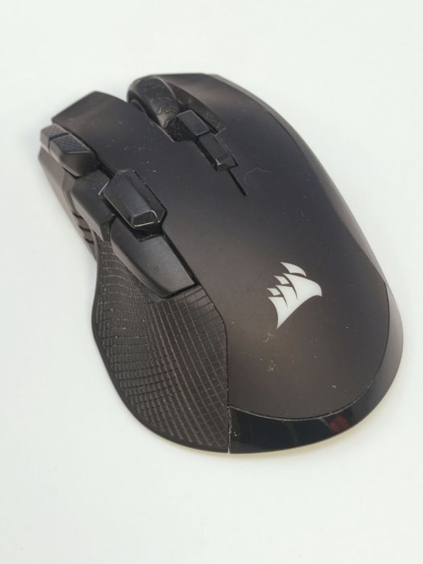 RRP £67.00 Corsair Ironclaw Wireless RGB, Rechargeable Wireless Optical Gaming Mouse with Slipstr - Image 3 of 3