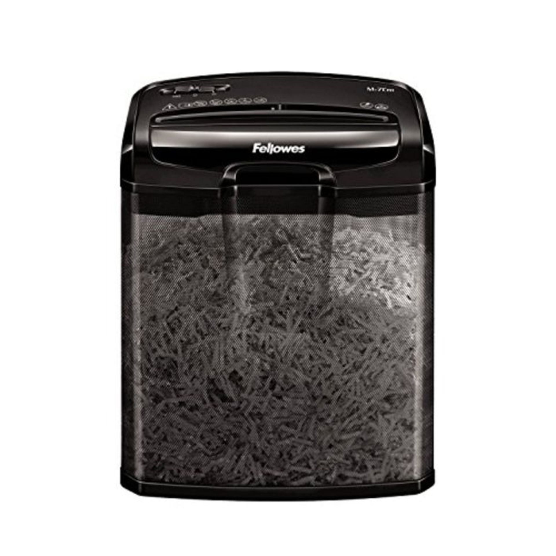 Fellowes Powershred M-7CM Personal 7 Sheet Cross Cut Paper Shredder for Home Use