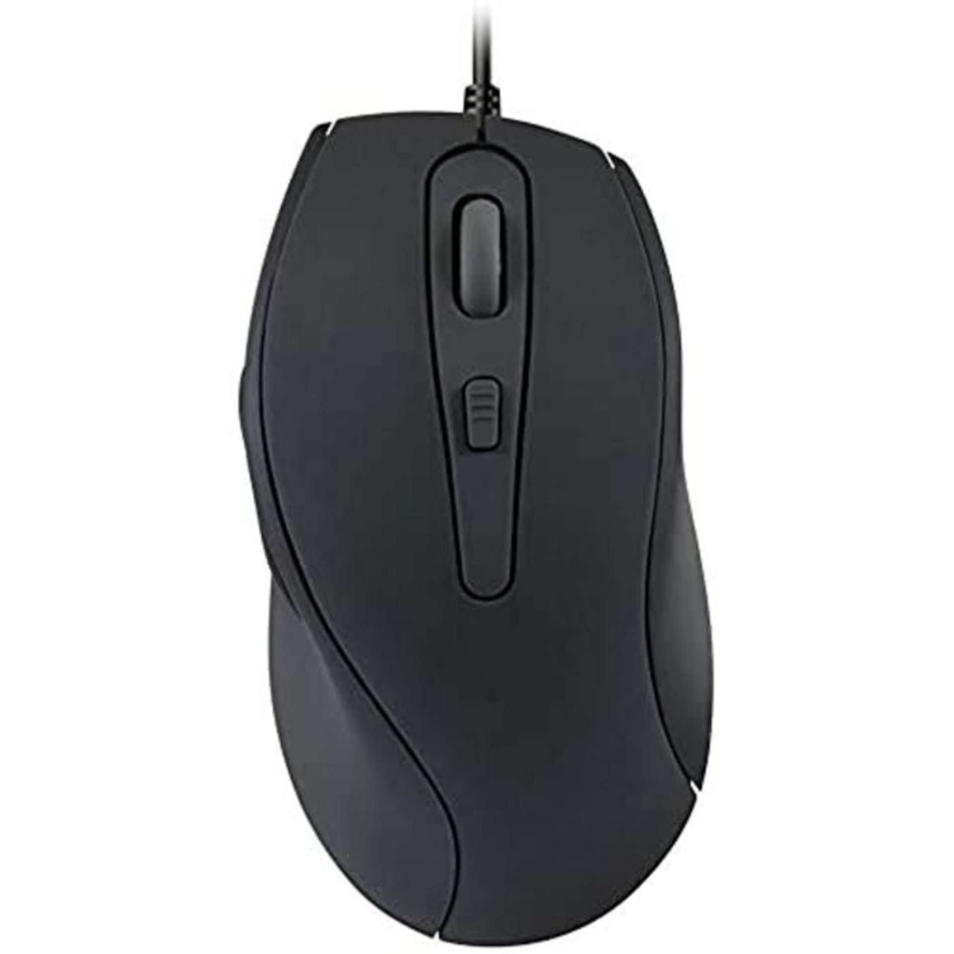 Speedlink AXON Silent Optical Mouse - USB Mouse- Ergonomic, Rubber/Black