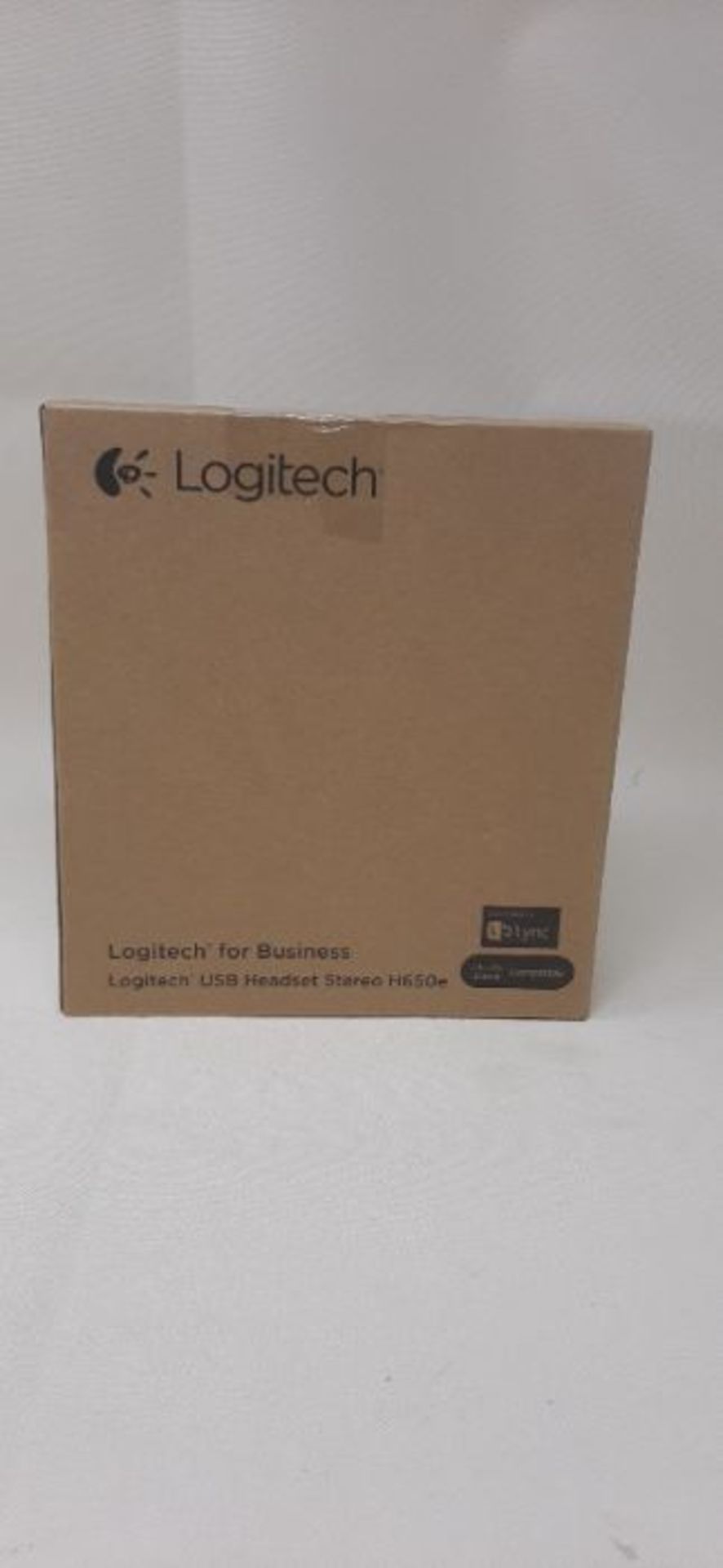 Logitech H650e Wired Headset, Stereo Headphones with Noise-Cancelling Microphone, USB, - Image 2 of 3