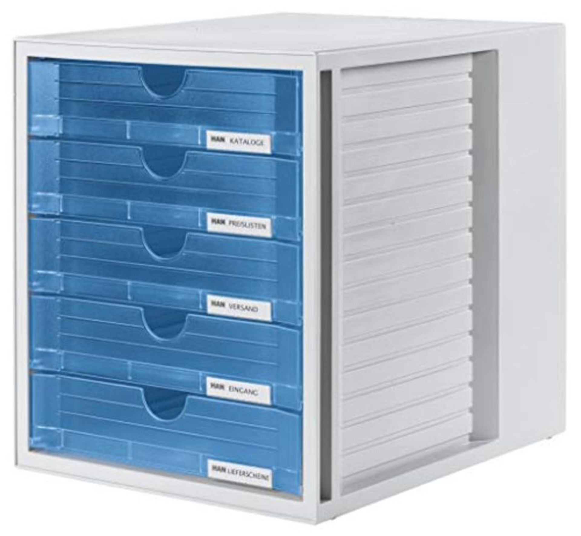 HAN 1450-64, Drawer set System box, New colour! Innovative, attractive design with 5 c
