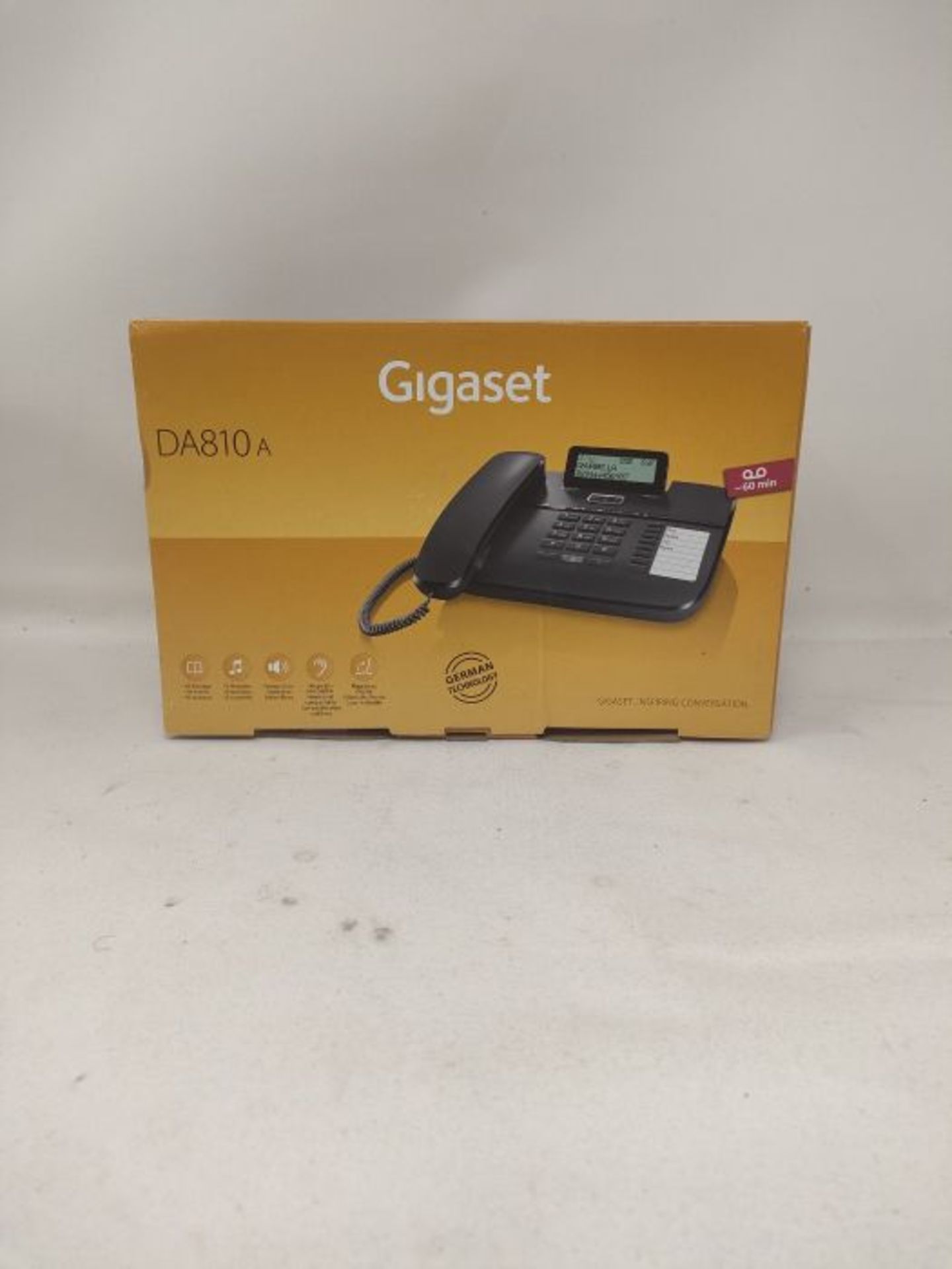 Gigaset DA810A - Schnurgebundenes Telefon mit Anrufbeantworter und Freisprechfunktion - Image 2 of 3