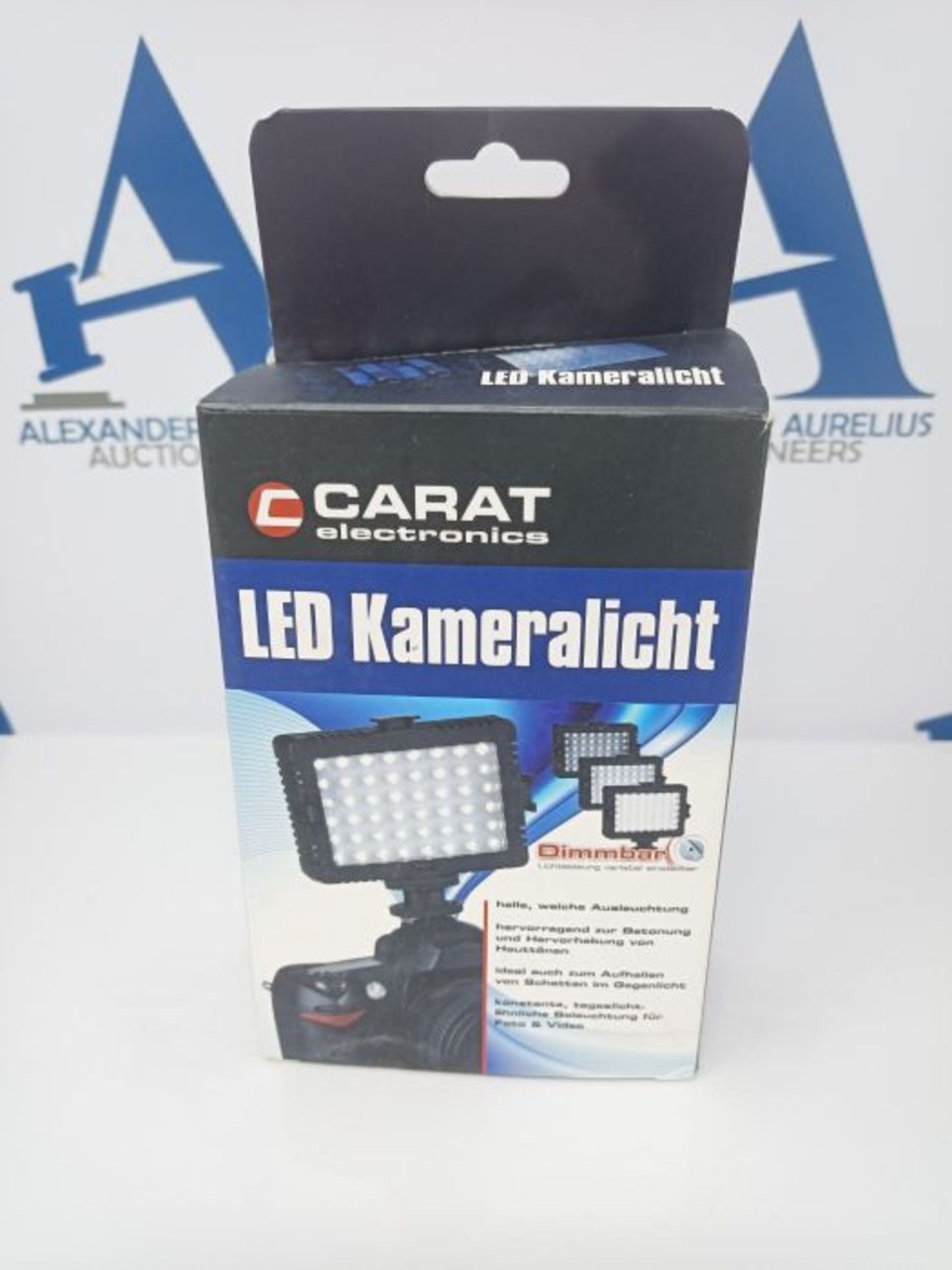 Carat Electronics LED-48CL Flash 48Â LED avec Griffe pour camÃ©scope et Appareil P - Image 2 of 3