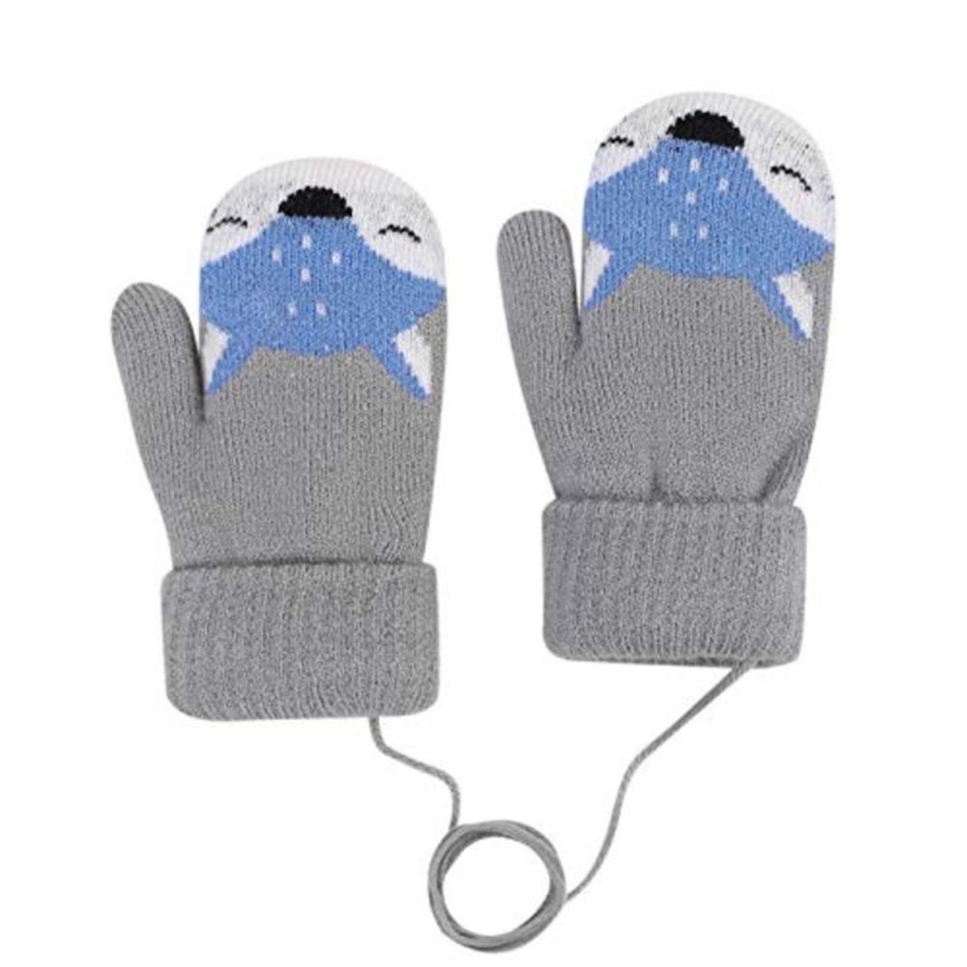 Winterhandschuhe Fuchs Muster Handschuhe Kleinkind Strickhandschuhe Baby Halshandschuh