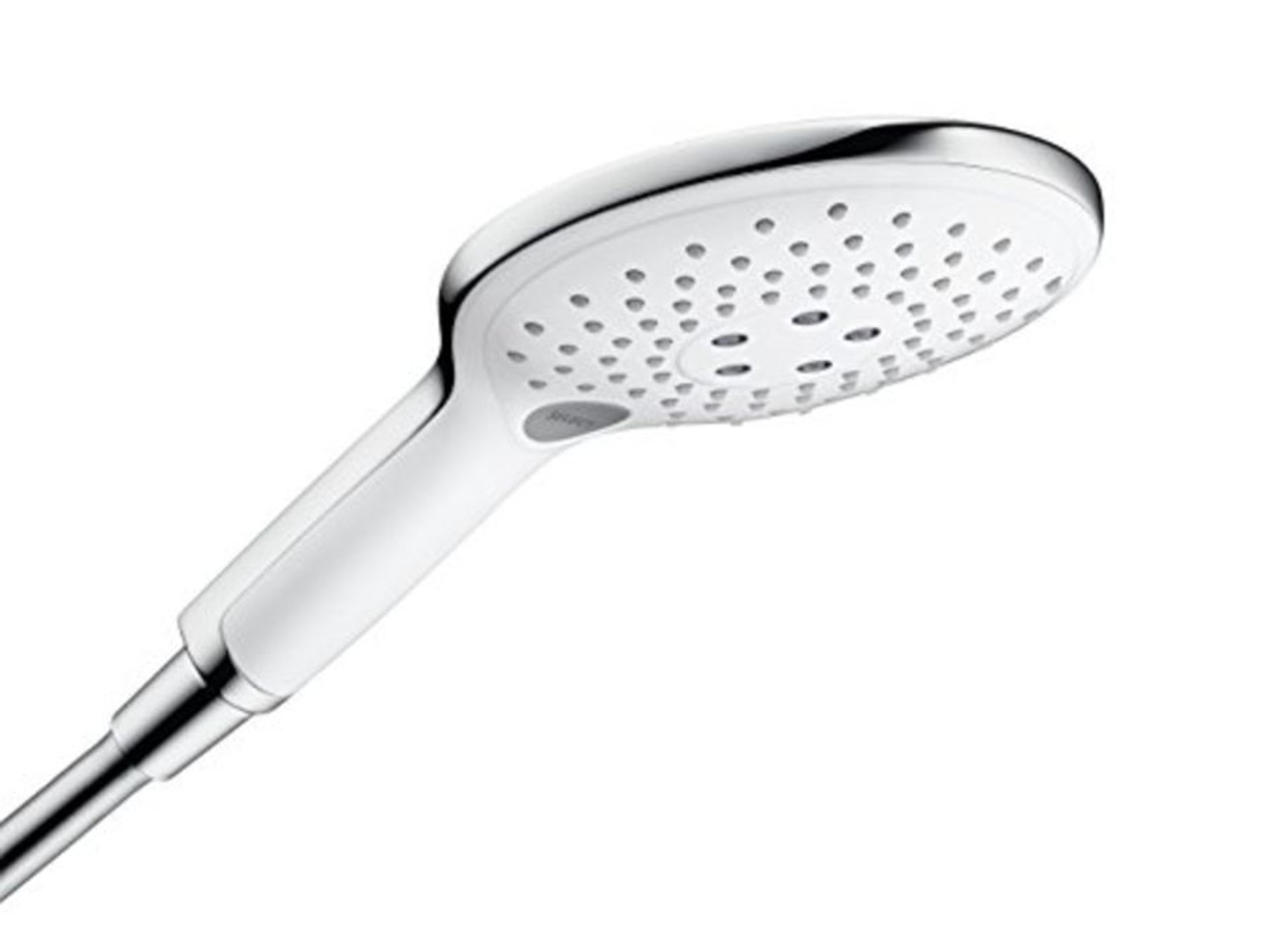 RRP £82.00 hansgrohe Raindance Select S 150 water saving Hand Shower, 3 spray modes, 9 l/min, whi