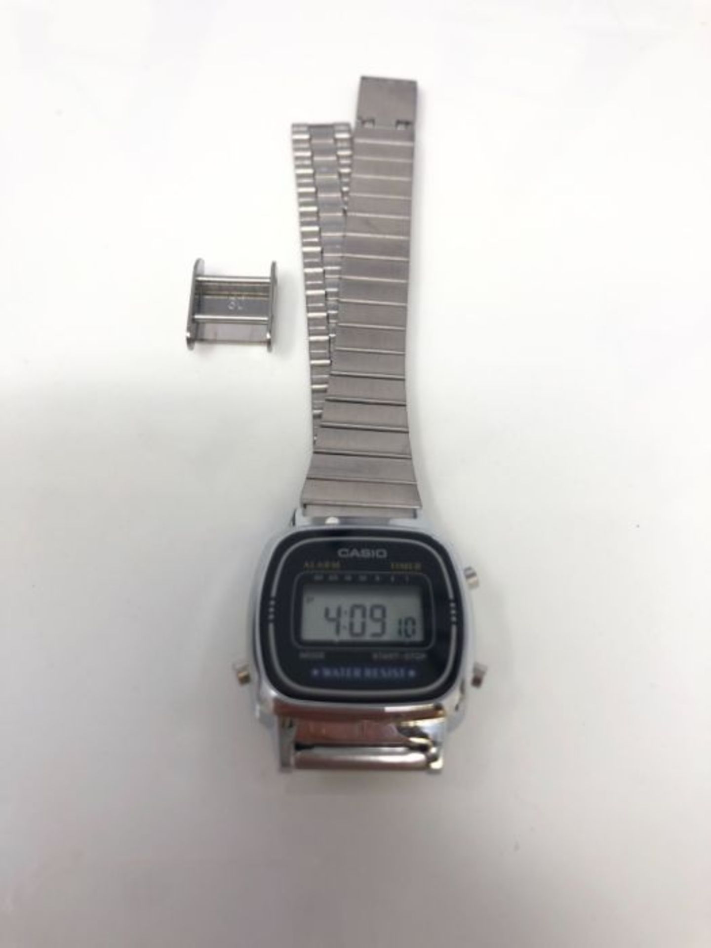 Casio Women's Digital Watch with Stainless Steel Bracelet LA670W - Image 3 of 3