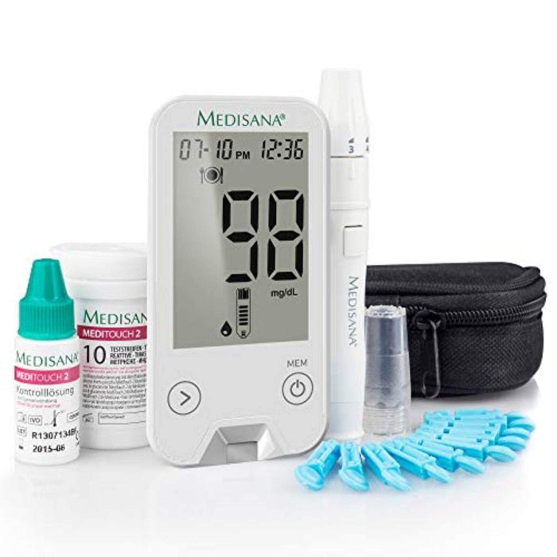 MediTouch Blood Glucose Monitor with Starter Set