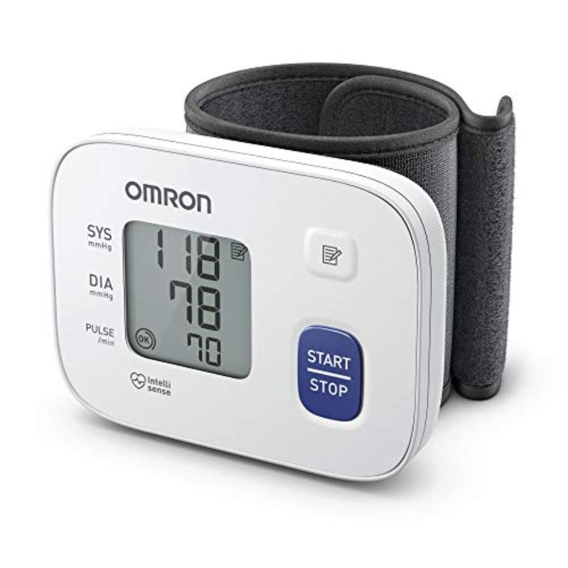 OMRON RS1 Automatic Wrist Blood Pressure Monitor for home use or on the go - clinicall