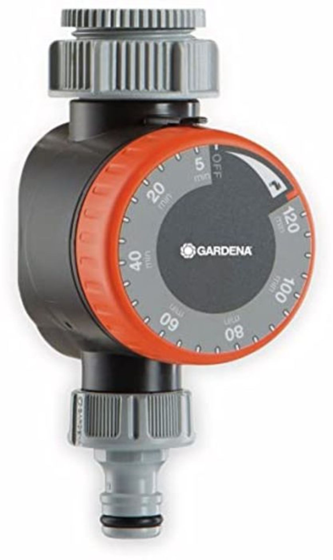 GARDENA Water Timer: Automatic timer for faucets 26.5 mm (3/4 inch) or 33.3 mm (G1), f
