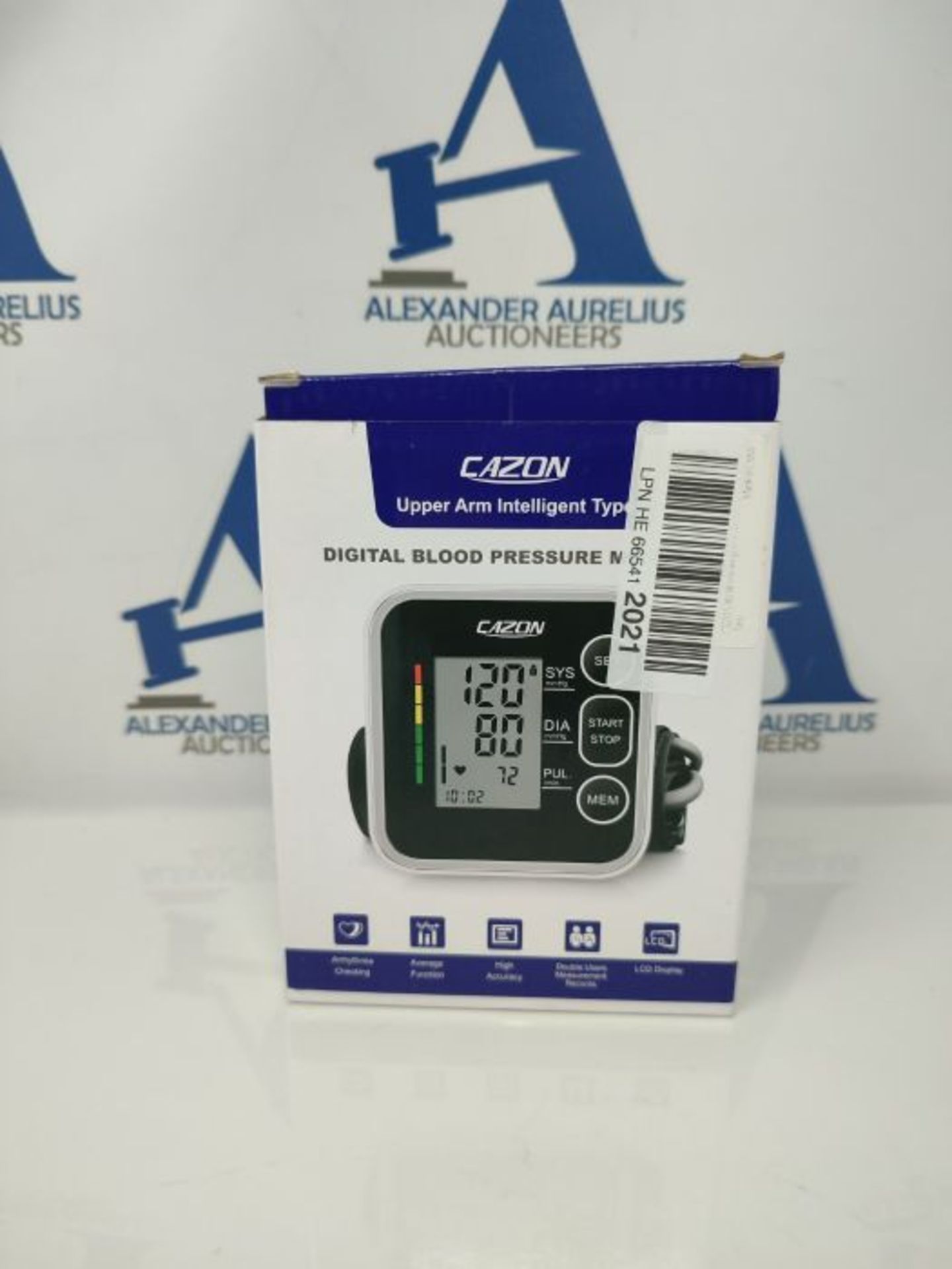 CAZON Blood Pressure Monitor Cuff Upper Arm Blood Pressure Machine Home Use BP Device - Image 2 of 3