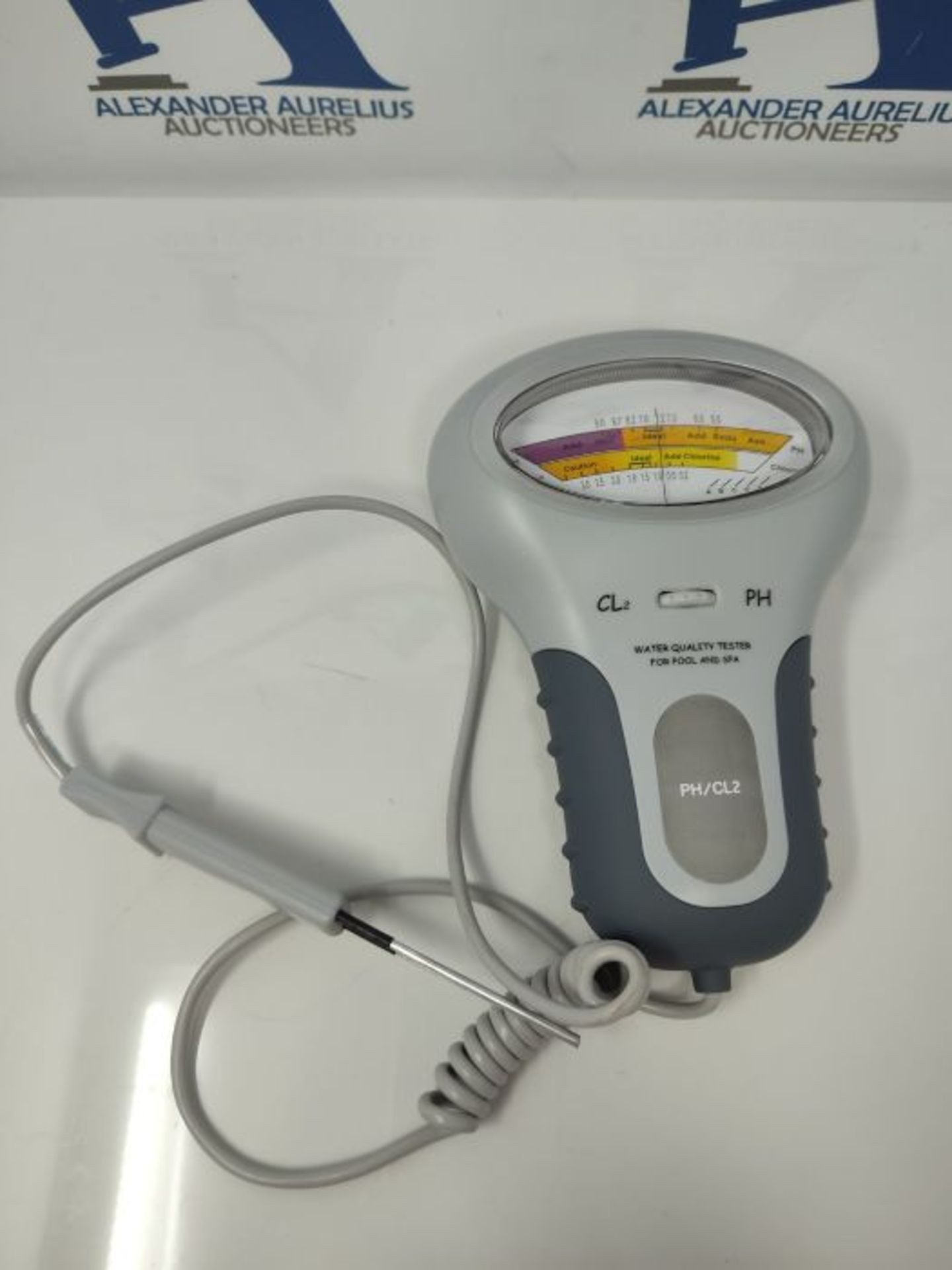 Diyeeni Portable 2 in 1 Chlorine and PH Tester, Swimming Pool Spa Water Quality Monito - Image 2 of 2