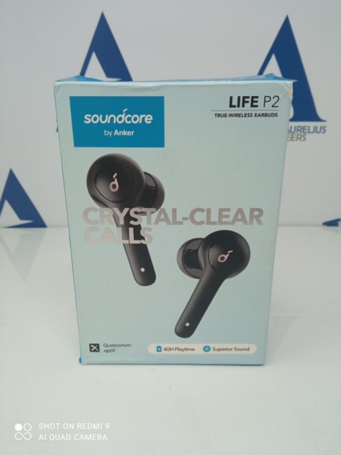 RRP £111.00 Soundcore Life P2 Bluetooth Kopfhörer, Wireless Earbuds CVC 8.0 Geräuschisolierung, - Image 2 of 6