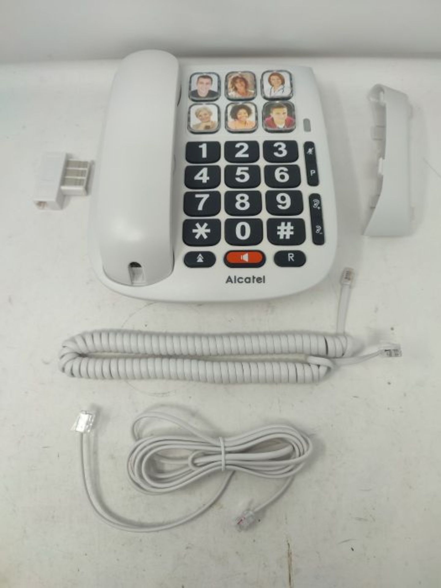 Alcatel Max 10 Corded Phone for Seniors White. - Image 6 of 6