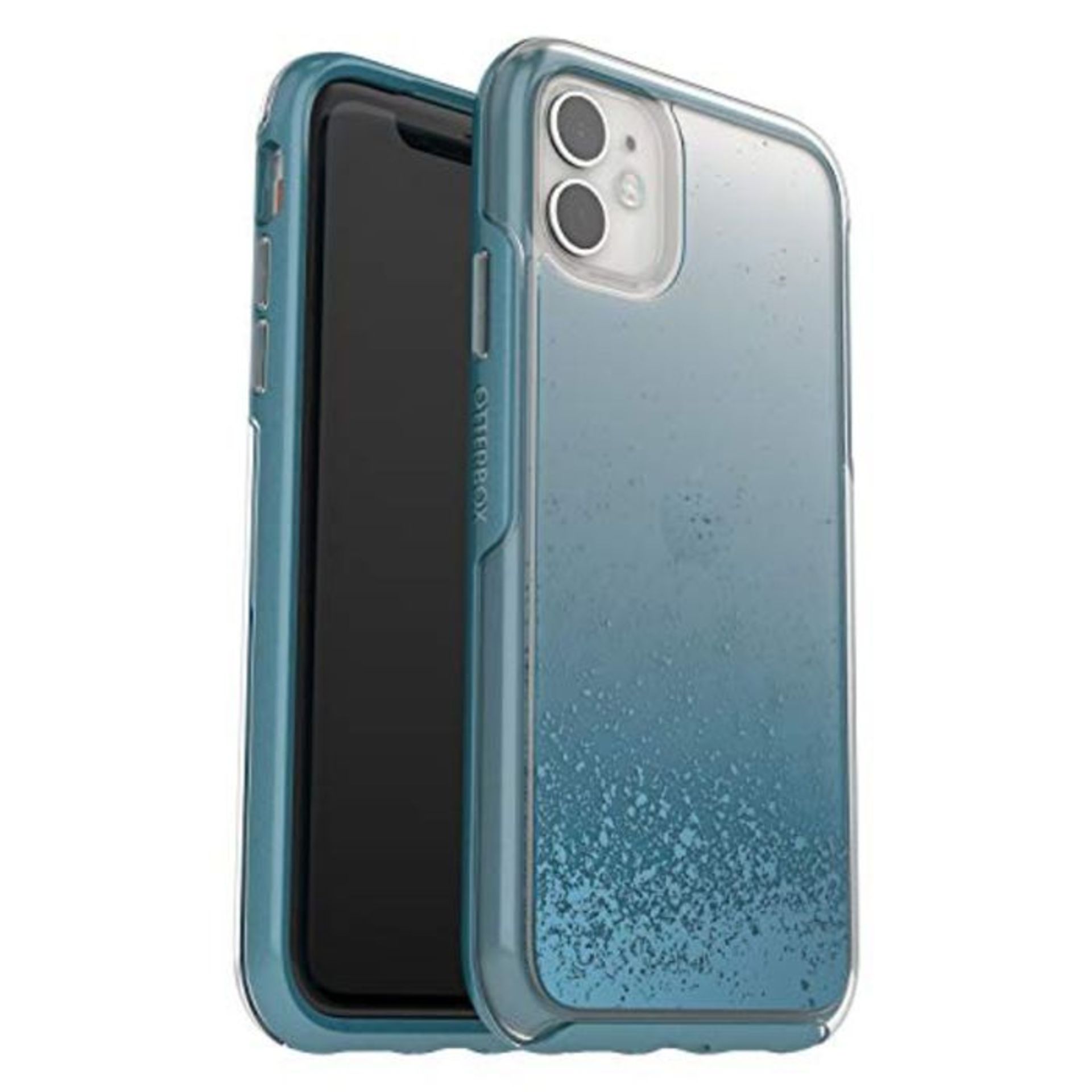 OtterBox Symmetry Clear Series, Clear Confidence for iPhone 11 - Blue (77-62822)