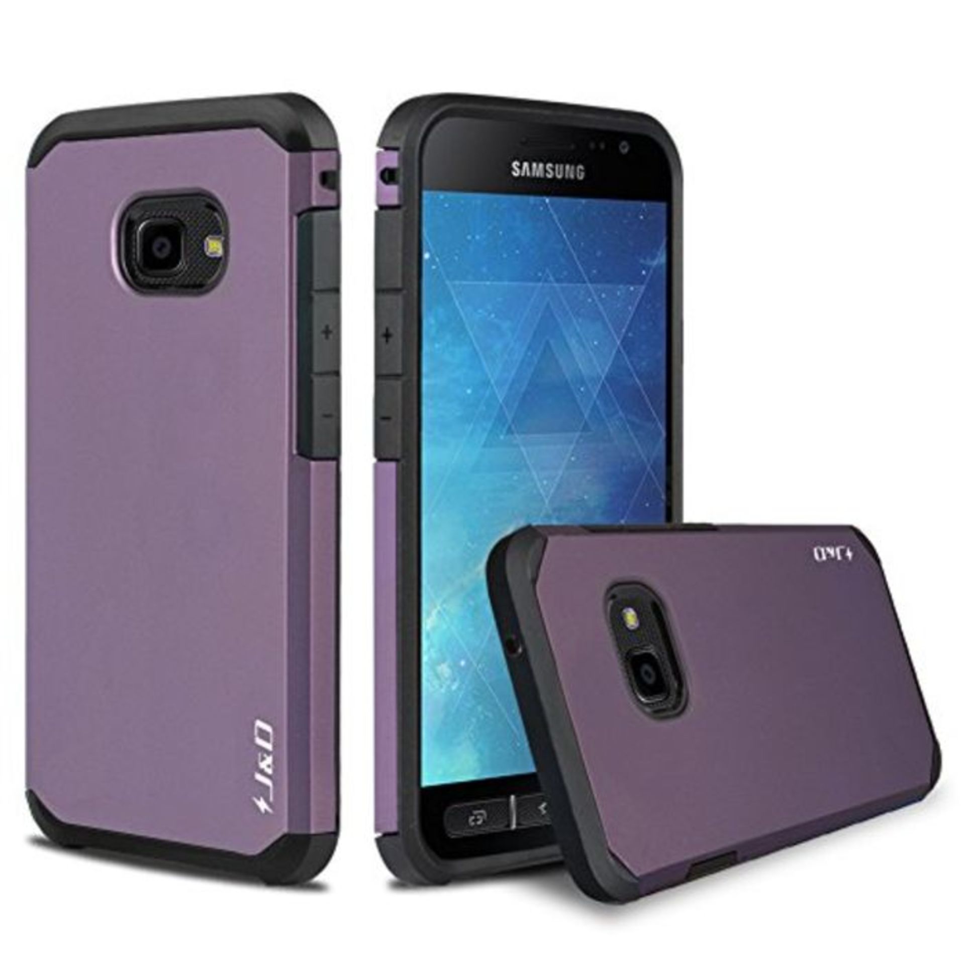 J&D Case Compatible for Samsung Galaxy Xcover 4/Samsung Galaxy Xcover 4S Case, Heavy D