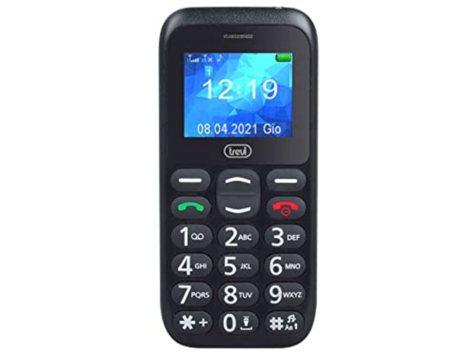 Trevi SICURO 10 Telefono Cellulare per Anziani con Tasti Grandi, Funzione SOS, Base di - Image 4 of 6